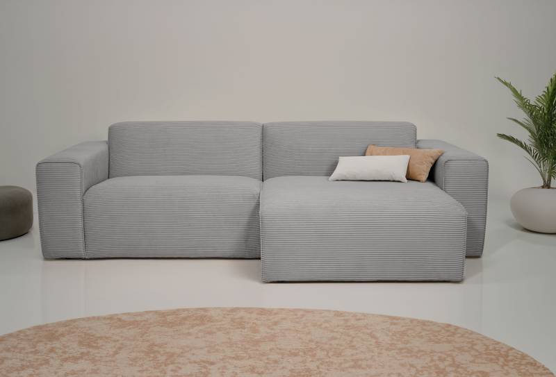 INOSIGN Ecksofa »Koa,228cm, L-Form, Modulsofa, Webstoff, Cord«, Designsofa in Cord, weicher Lounge-Sitzkomfort von INOSIGN