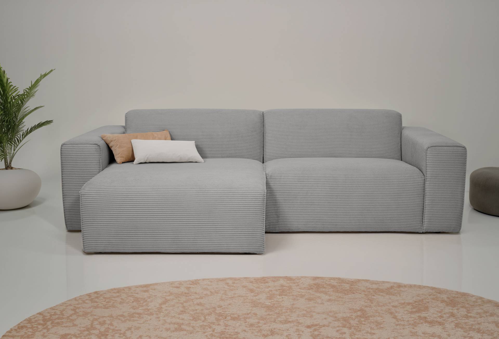 INOSIGN Ecksofa »Koa,228cm, Modulsofa in Webstoff« von INOSIGN