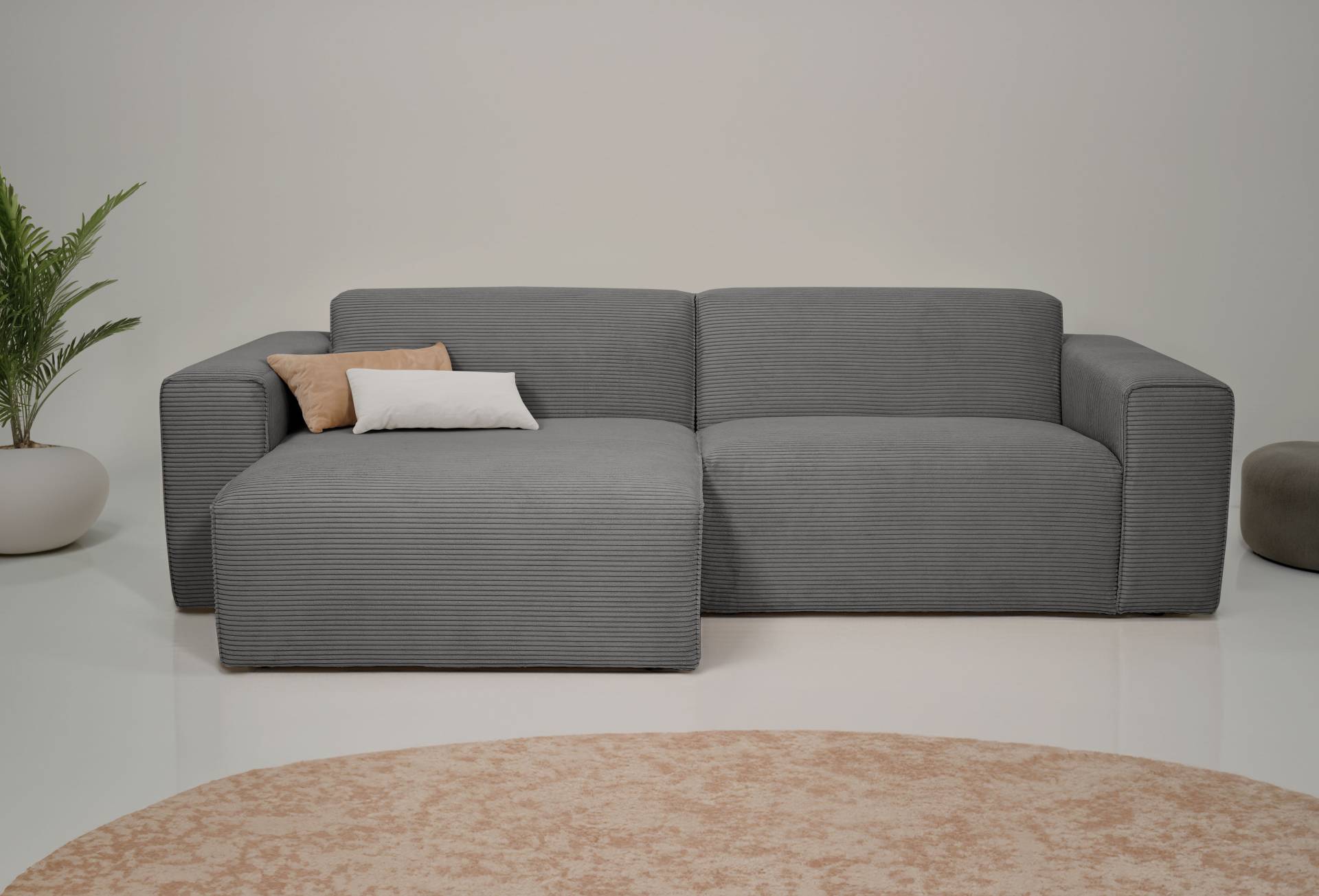 INOSIGN Ecksofa »Koa,228cm, Modulsofa in Webstoff« von INOSIGN