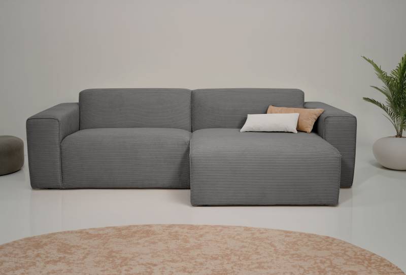 INOSIGN Ecksofa »Koa,228cm, L-Form, Modulsofa, Webstoff, Cord«, Designsofa in Cord, weicher Lounge-Sitzkomfort von INOSIGN