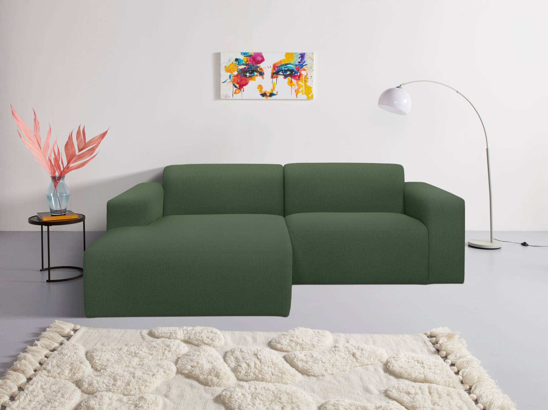 INOSIGN Ecksofa »Koa,228cm, L-Form, Modulsofa Webstoff« von INOSIGN