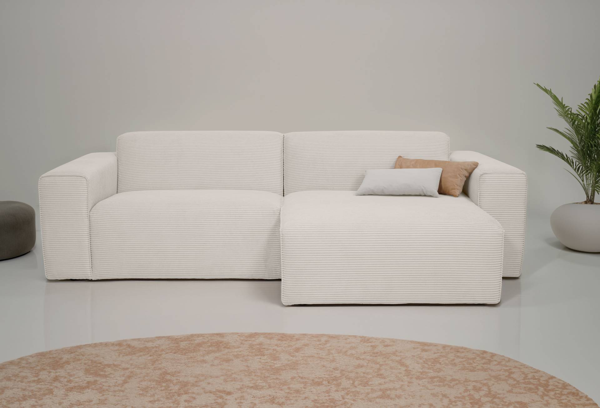 INOSIGN Ecksofa »Koa,228cm, L-Form, Modulsofa, Webstoff, Cord«, Designsofa in Cord, weicher Lounge-Sitzkomfort INOSIGN Ecksofa »Koa,228cm, L-Form, Modulsofa, Webstoff, Cord«, Designsofa in Cord, weicher Lounge-Sitzkomfort von INOSIGN