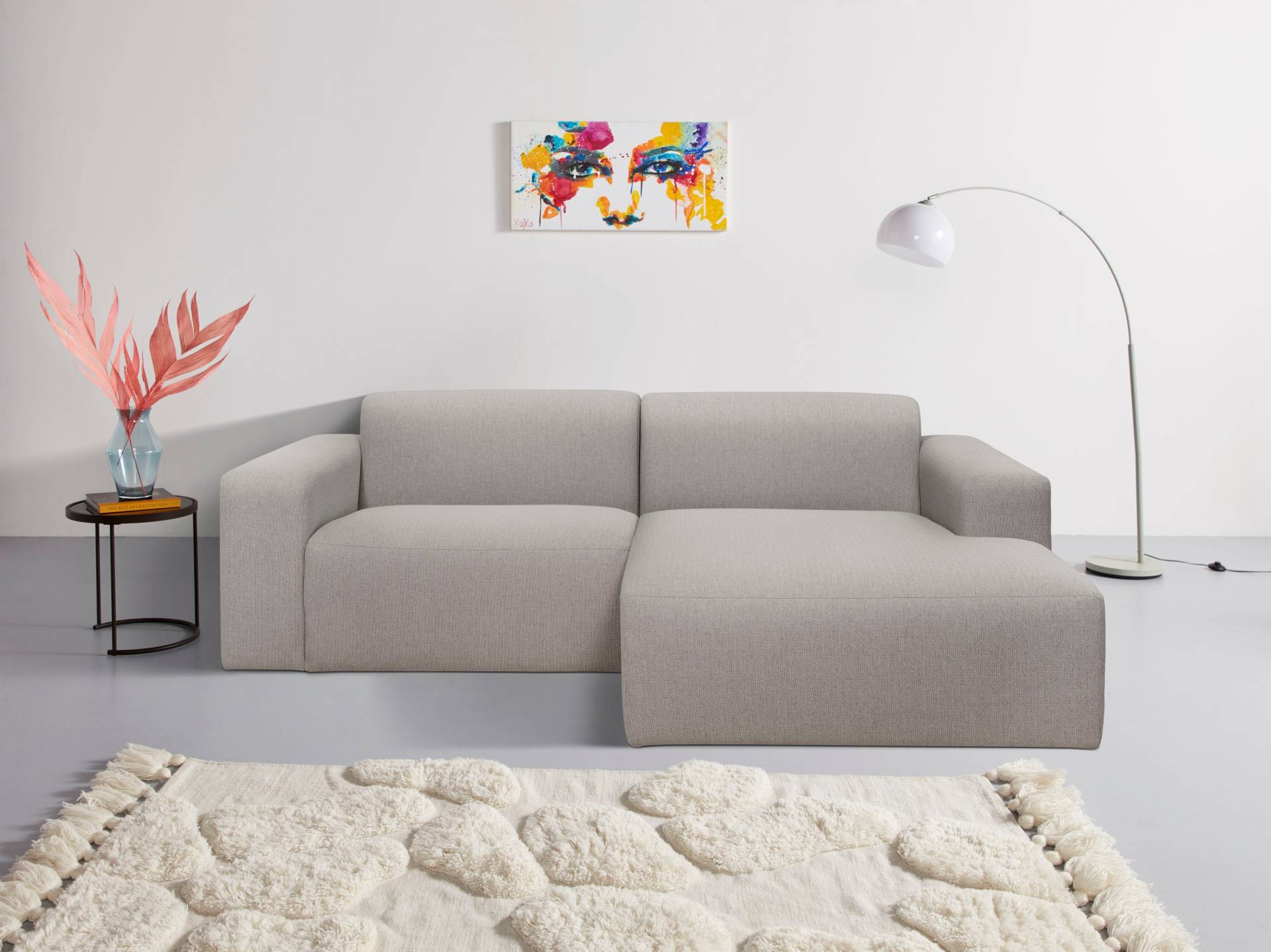 INOSIGN Ecksofa »Koa,228cm, L-Form, Modulsofa, Webstoff, Cord«, Designsofa in Cord, weicher Lounge-Sitzkomfort von INOSIGN