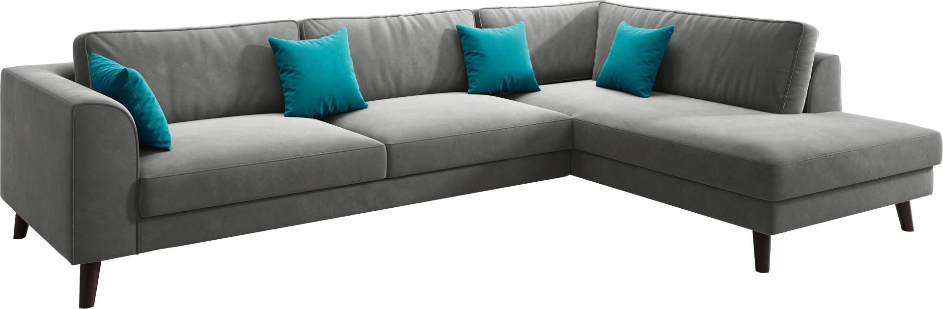 INOSIGN Ecksofa »Laurentia, L-Form«, mit 4 Zierkissen, Ottomane links oder rechts bestellbar INOSIGN Ecksofa »Laurentia, L-Form«, mit 4 Zierkissen, Ottomane links oder rechts bestellbar von INOSIGN