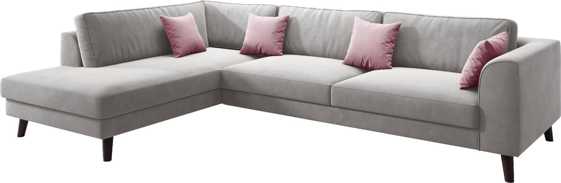 INOSIGN Ecksofa »Laurentia, L-Form«, mit 4 Zierkissen, Ottomane links oder rechts bestellbar INOSIGN Ecksofa »Laurentia, L-Form«, mit 4 Zierkissen, Ottomane links oder rechts bestellbar von INOSIGN