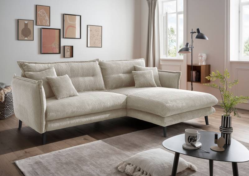 INOSIGN Ecksofa »Lazio«, in verschiedenen Bezugsqualitäten und Farben lieferbar von INOSIGN