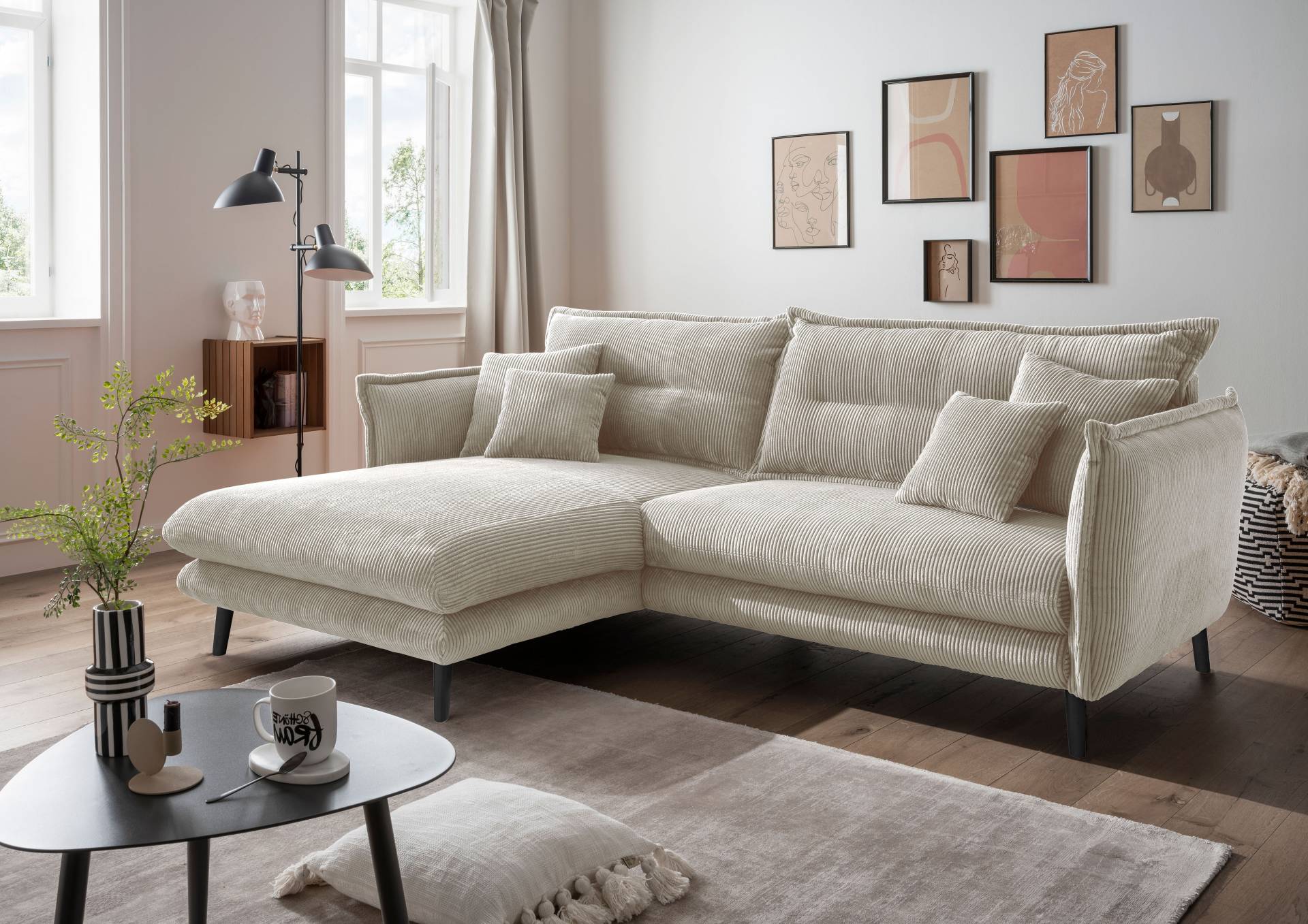 INOSIGN Ecksofa »Lazio«, in verschiedenen Bezugsqualitäten und Farben lieferbar INOSIGN Ecksofa »Lazio«, in verschiedenen Bezugsqualitäten und Farben lieferbar von INOSIGN