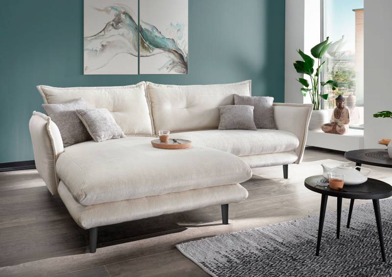 INOSIGN Ecksofa »Lazio«, in verschiedenen Bezugsqualitäten und Farben lieferbar von INOSIGN
