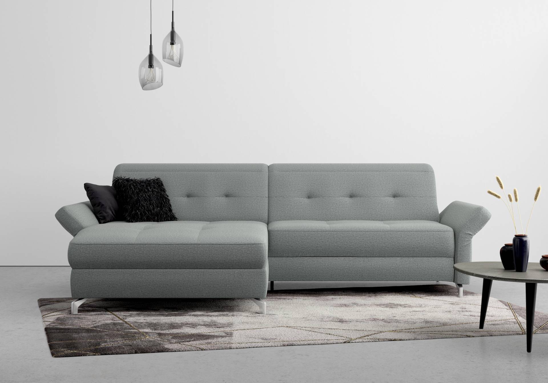 INOSIGN Ecksofa »Maredo L-Form«, Federkern, wahlweise auch mit Kopfteil- und Armlehnverstellung INOSIGN Ecksofa »Maredo L-Form«, Federkern, wahlweise auch mit Kopfteil- und Armlehnverstellung von INOSIGN
