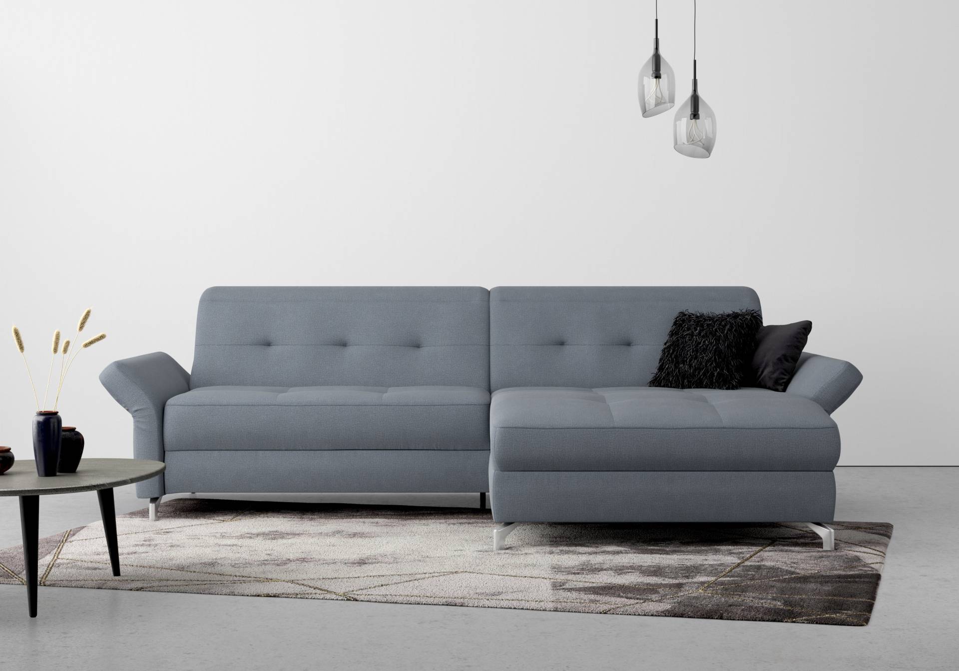 INOSIGN Ecksofa »Maredo L-Form«, Federkern, wahlweise auch mit Kopfteil- und Armlehnverstellung INOSIGN Ecksofa »Maredo L-Form«, Federkern, wahlweise auch mit Kopfteil- und Armlehnverstellung von INOSIGN