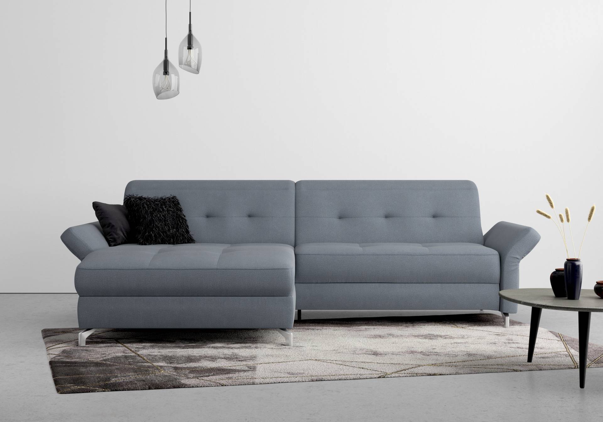 INOSIGN Ecksofa »Maredo L-Form«, Federkern, wahlweise auch mit Kopfteil- und Armlehnverstellung INOSIGN Ecksofa »Maredo L-Form«, Federkern, wahlweise auch mit Kopfteil- und Armlehnverstellung von INOSIGN