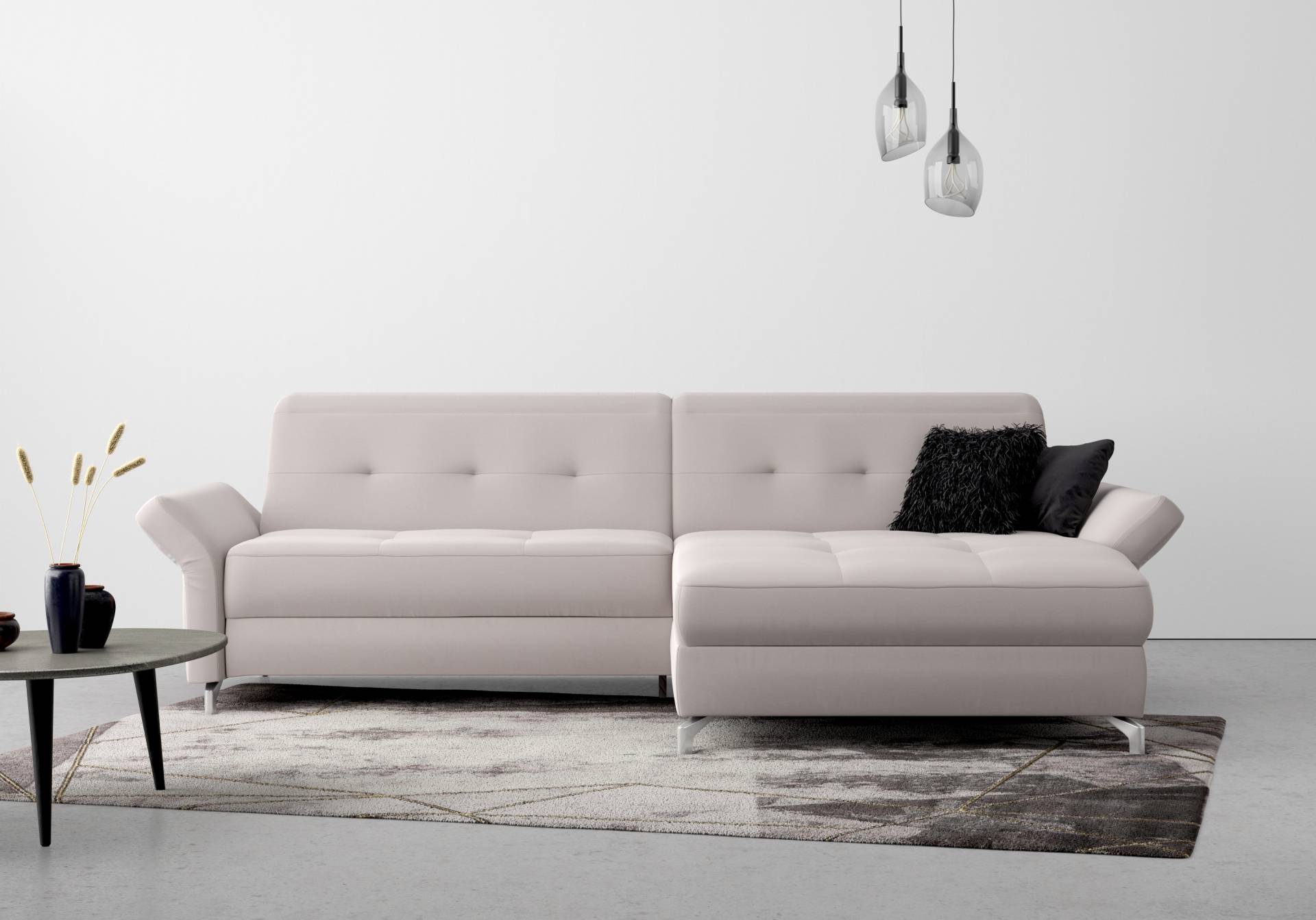 INOSIGN Ecksofa »Maredo L-Form«, Federkern, wahlweise auch mit Kopfteil- und Armlehnverstellung INOSIGN Ecksofa »Maredo L-Form«, Federkern, wahlweise auch mit Kopfteil- und Armlehnverstellung von INOSIGN