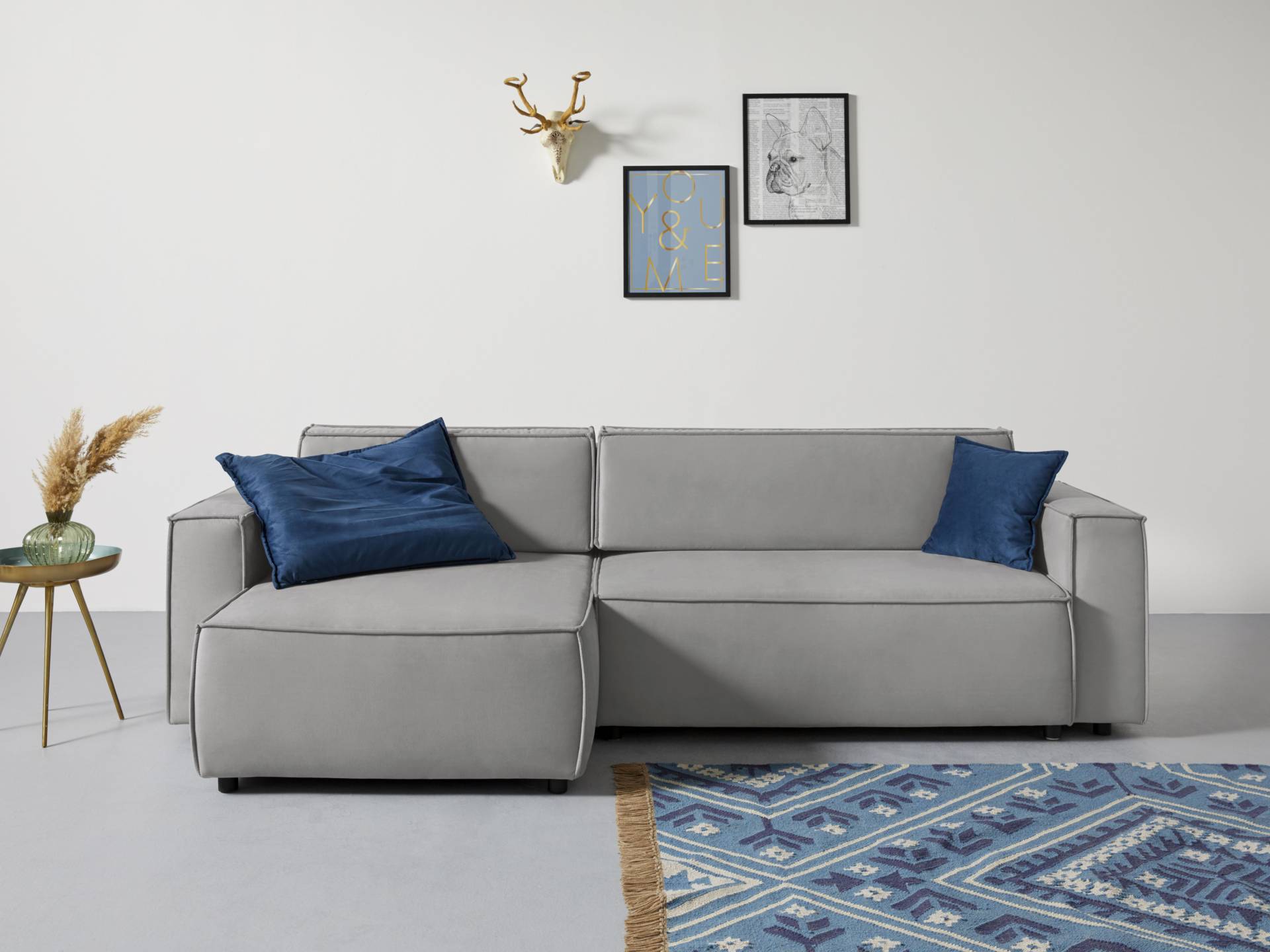 INOSIGN Ecksofa »Marva L-Form«, incl. Bettfunktion und Bettkasten, Federkern INOSIGN Ecksofa »Marva L-Form«, incl. Bettfunktion und Bettkasten, Federkern von INOSIGN