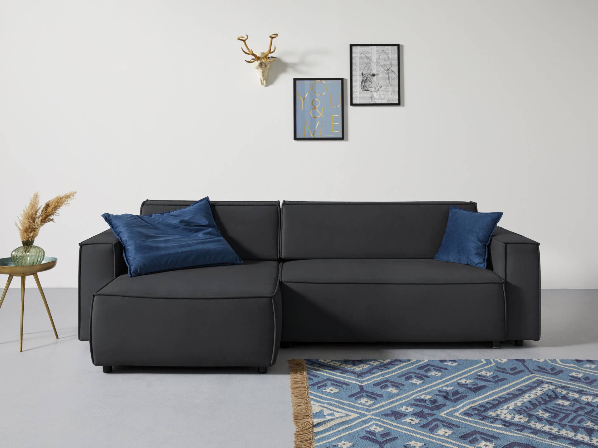 INOSIGN Ecksofa »Marva L-Form«, incl. Bettfunktion und Bettkasten, Federkern INOSIGN Ecksofa »Marva L-Form«, incl. Bettfunktion und Bettkasten, Federkern von INOSIGN