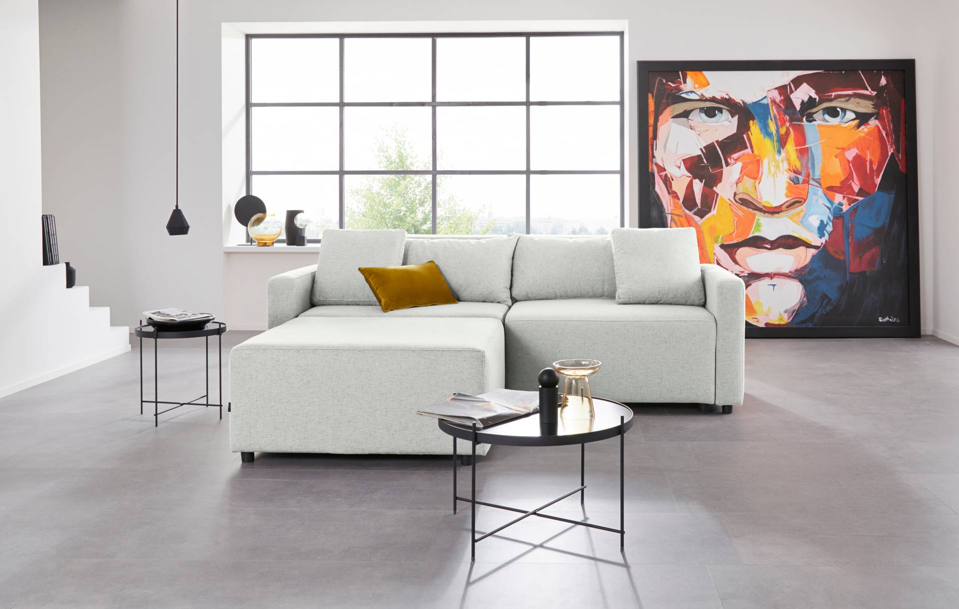 INOSIGN Ecksofa »Marva 3tlg. L-Form«, beide Armlehnelemente ausziehbar für Bettfunktion, mit Bettkasten INOSIGN Ecksofa »Marva 3tlg. L-Form«, beide Armlehnelemente ausziehbar für Bettfunktion, mit Bettkasten von INOSIGN