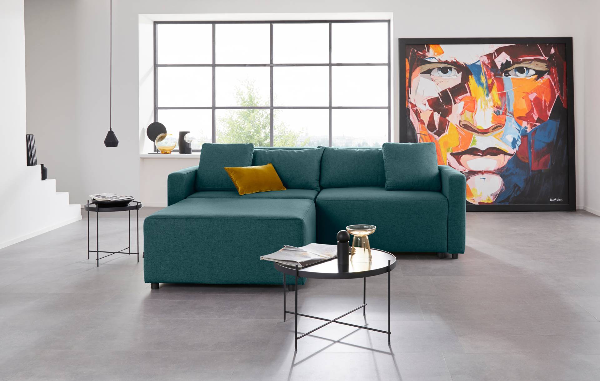 INOSIGN Ecksofa »Marva 3tlg. L-Form«, beide Armlehnelemente ausziehbar für Bettfunktion, mit Bettkasten INOSIGN Ecksofa »Marva 3tlg. L-Form«, beide Armlehnelemente ausziehbar für Bettfunktion, mit Bettkasten von INOSIGN