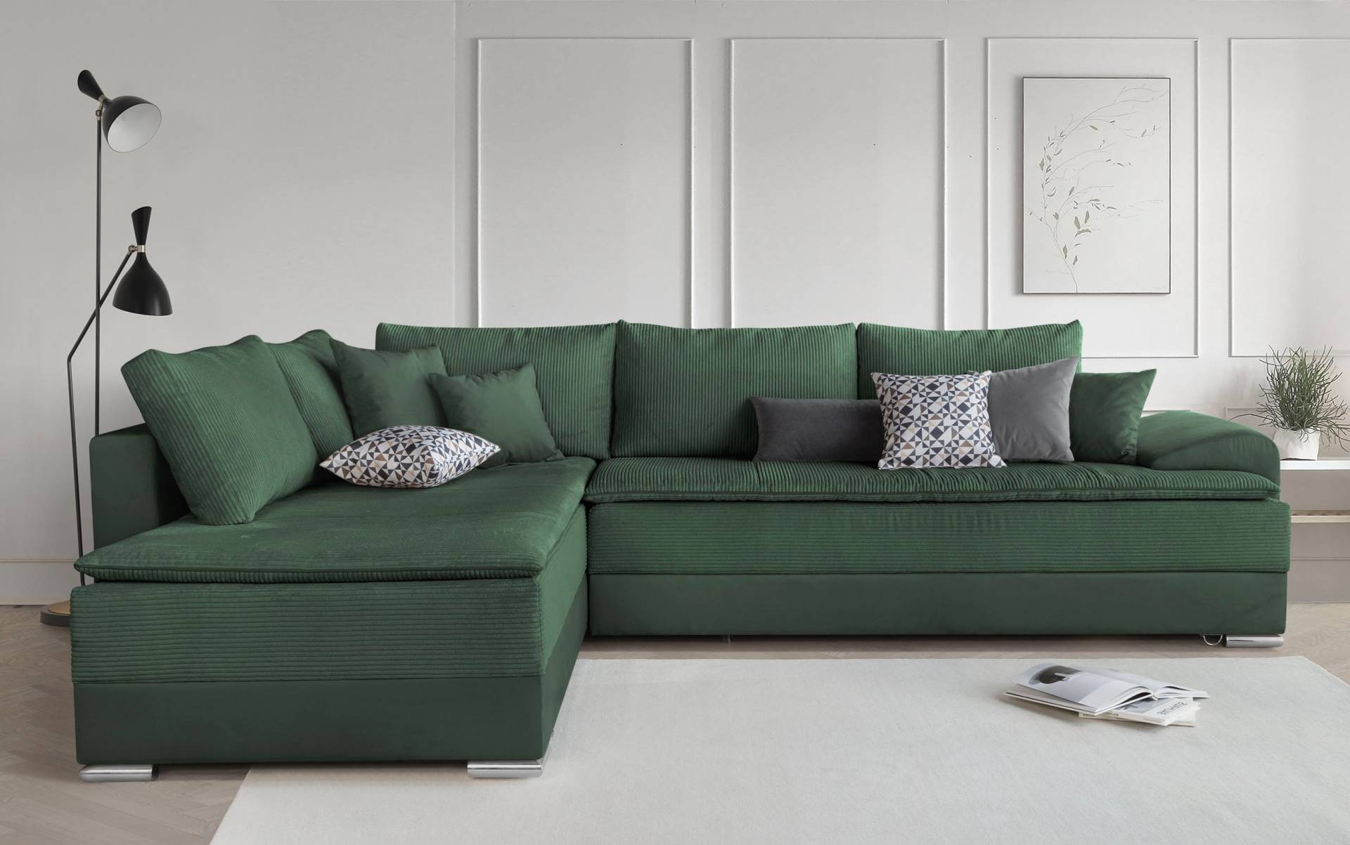INOSIGN Ecksofa »Night & Day L-Form mit Dauer-Schlaffunktion mit Armlehne«, mit Boxspring-Bettfunktion 180x200 cm und Bettkasten, Dauerschläfer! INOSIGN Ecksofa »Night & Day L-Form mit Dauer-Schlaffunktion mit Armlehne«, mit Boxspring-Bettfunktion 180x200 cm und Bettkasten, Dauerschläfer! von INOSIGN