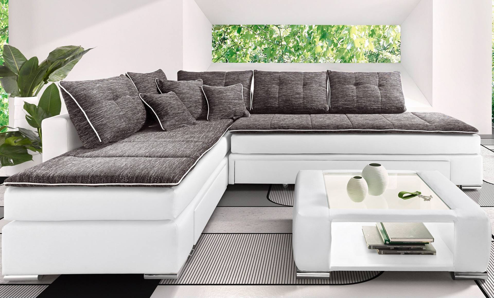 INOSIGN Ecksofa »Night & Day L-Form mit Dauer-Schlaffunktion ohne Armlehnen«, mit Boxspring-Bettfunktion 180x200 cm und Bettkasten, Dauerschläfer! INOSIGN Ecksofa »Night & Day L-Form mit Dauer-Schlaffunktion ohne Armlehnen«, mit Boxspring-Bettfunktion 180x200 cm und Bettkasten, Dauerschläfer! von INOSIGN