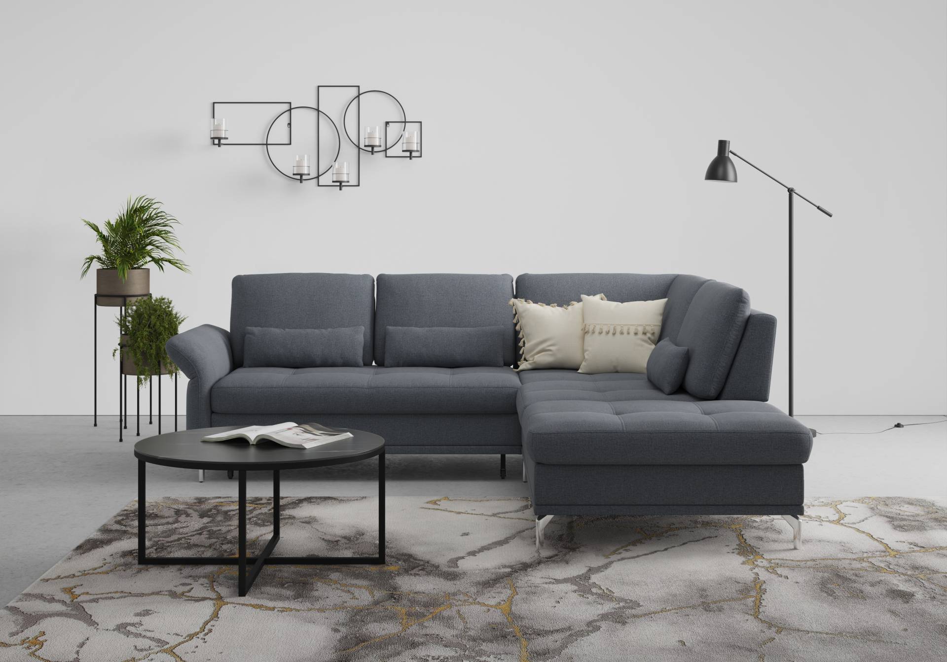INOSIGN Ecksofa »Palm Beach L-Form«, Federkern, mit Sitztiefenverstellung, wahlweise mit Bettfunktion INOSIGN Ecksofa »Palm Beach L-Form«, Federkern, mit Sitztiefenverstellung, wahlweise mit Bettfunktion von INOSIGN