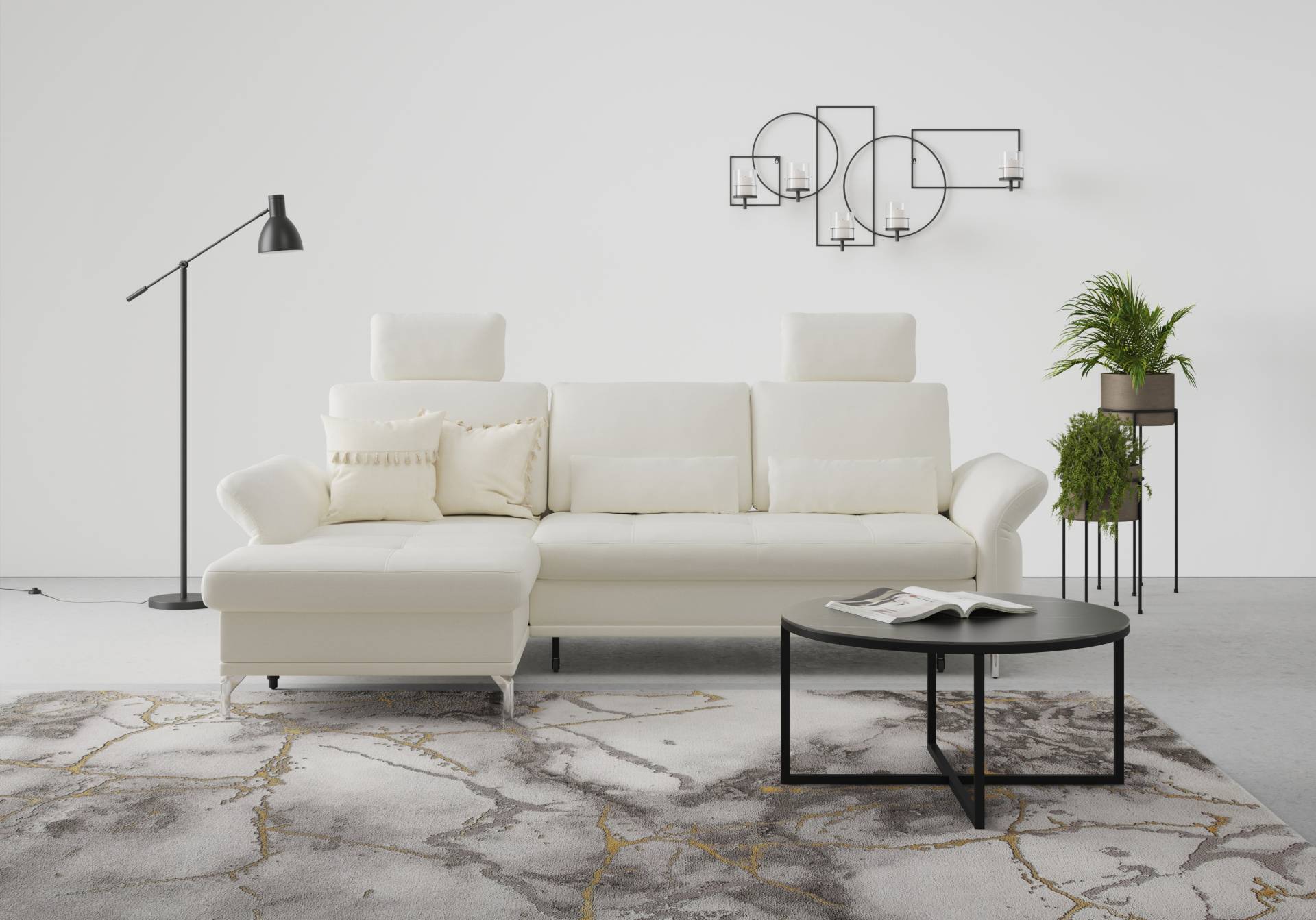 INOSIGN Ecksofa »Palm Beach L-Form«, Federkern, mit Sitztiefenverstellung, wahlweise mit Bettfunktion INOSIGN Ecksofa »Palm Beach L-Form«, Federkern, mit Sitztiefenverstellung, wahlweise mit Bettfunktion von INOSIGN
