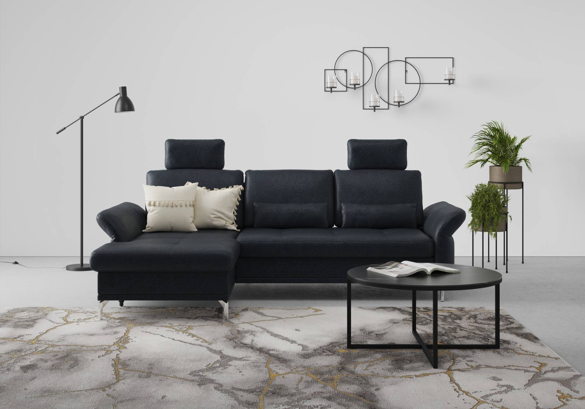 INOSIGN Ecksofa »Palm Beach L-Form«, Federkern, mit Sitztiefenverstellung, wahlweise mit Bettfunktion INOSIGN Ecksofa »Palm Beach L-Form«, Federkern, mit Sitztiefenverstellung, wahlweise mit Bettfunktion von INOSIGN