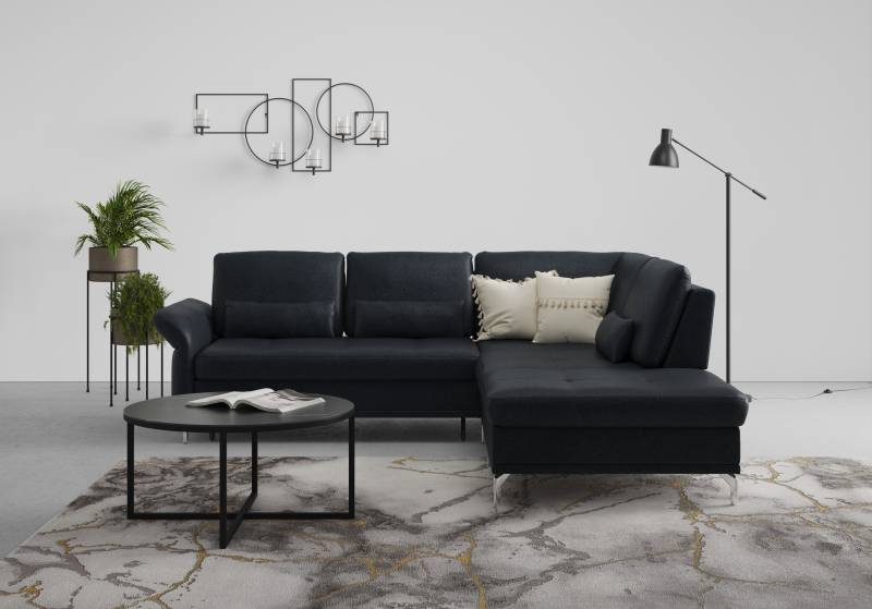 INOSIGN Ecksofa »Palm Beach L-Form«, Federkern, mit Sitztiefenverstellung, wahlweise mit Bettfunktion von INOSIGN
