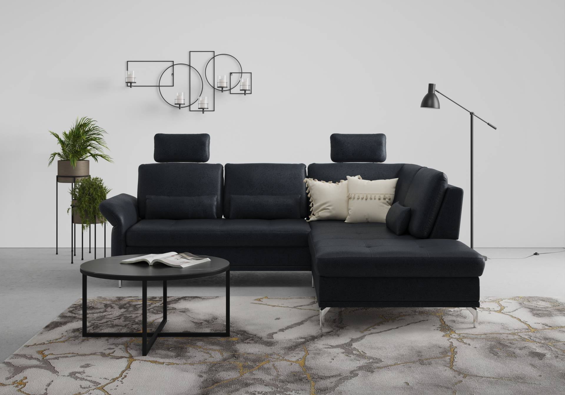INOSIGN Ecksofa »Palm Beach L-Form«, Federkern, mit Sitztiefenverstellung, wahlweise mit Bettfunktion INOSIGN Ecksofa »Palm Beach L-Form«, Federkern, mit Sitztiefenverstellung, wahlweise mit Bettfunktion von INOSIGN