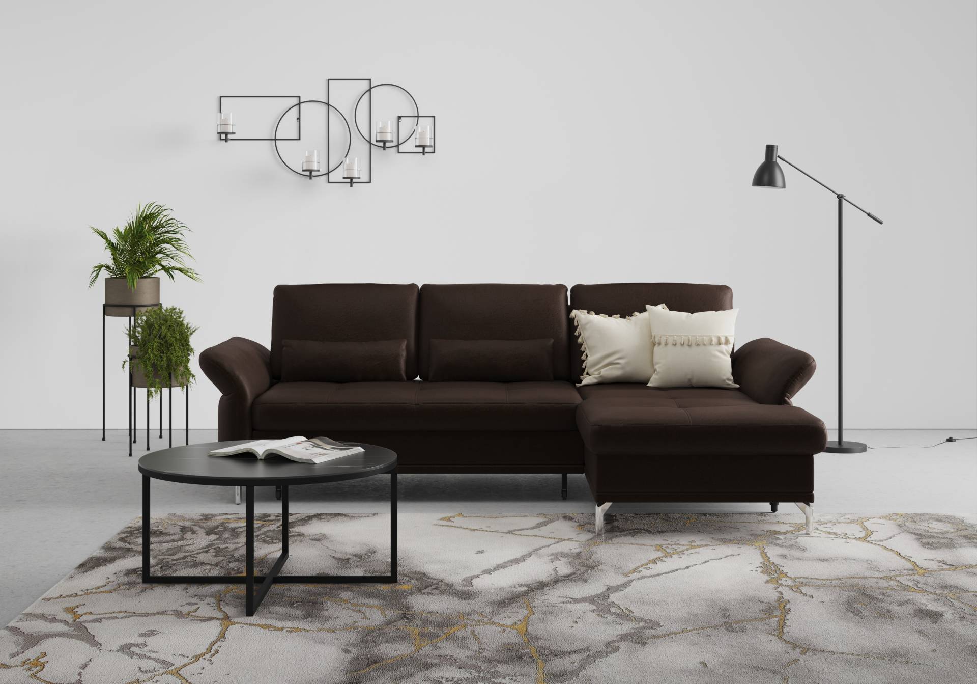 INOSIGN Ecksofa »Palm Beach L-Form«, Federkern, mit Sitztiefenverstellung, wahlweise mit Bettfunktion INOSIGN Ecksofa »Palm Beach L-Form«, Federkern, mit Sitztiefenverstellung, wahlweise mit Bettfunktion von INOSIGN