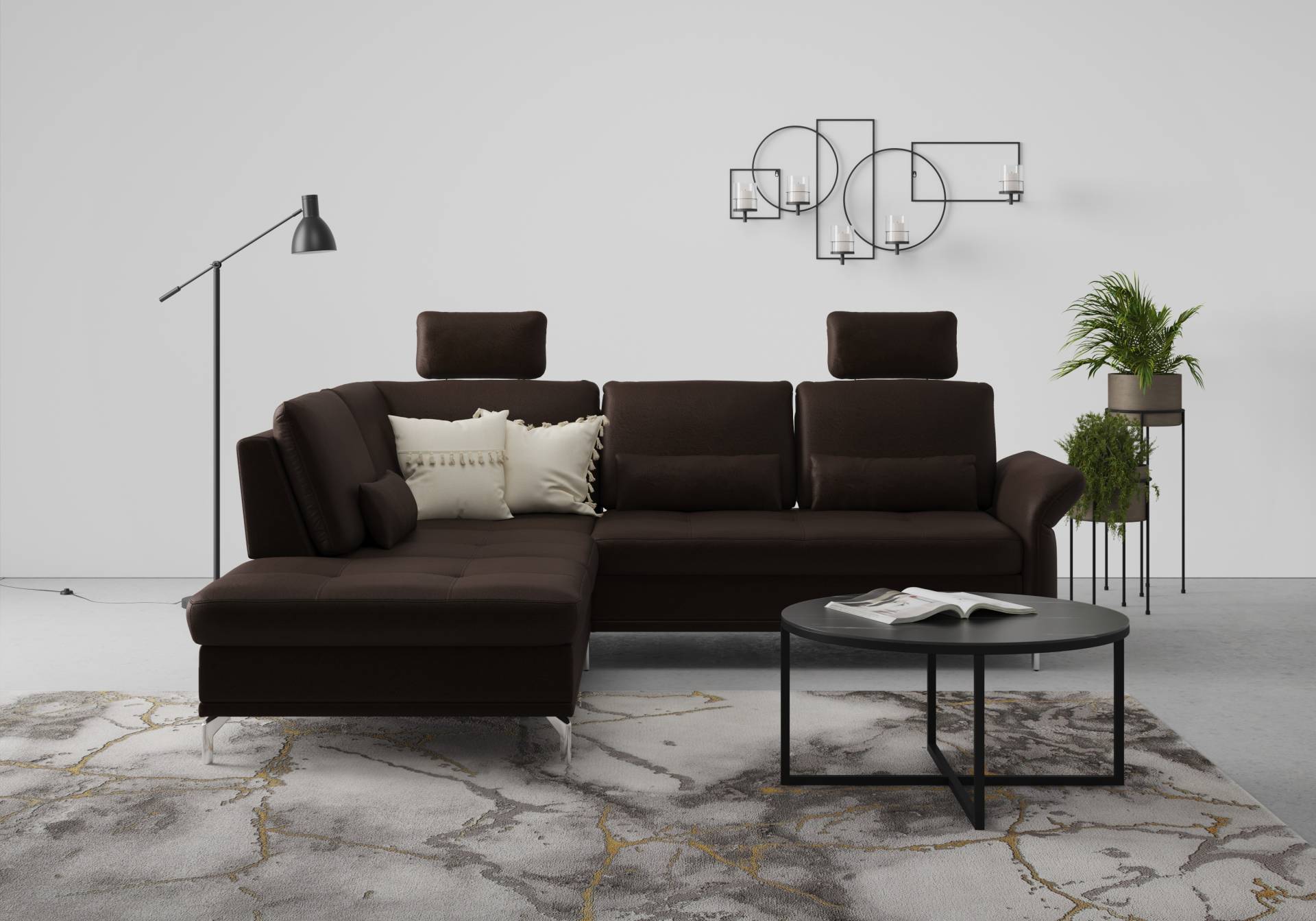 INOSIGN Ecksofa »Palm Beach L-Form«, Federkern, mit Sitztiefenverstellung, wahlweise mit Bettfunktion INOSIGN Ecksofa »Palm Beach L-Form«, Federkern, mit Sitztiefenverstellung, wahlweise mit Bettfunktion von INOSIGN