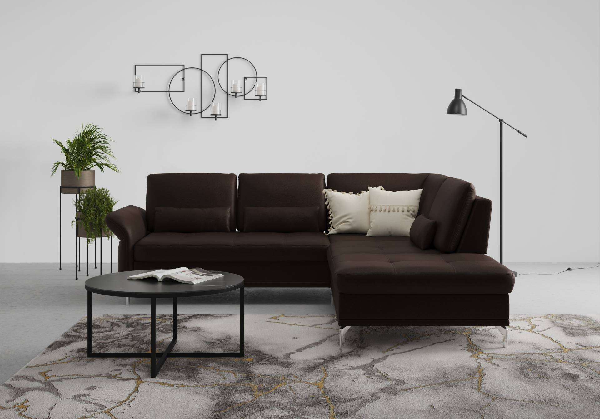 INOSIGN Ecksofa »Palm Beach L-Form«, Federkern, mit Sitztiefenverstellung, wahlweise mit Bettfunktion INOSIGN Ecksofa »Palm Beach L-Form«, Federkern, mit Sitztiefenverstellung, wahlweise mit Bettfunktion von INOSIGN