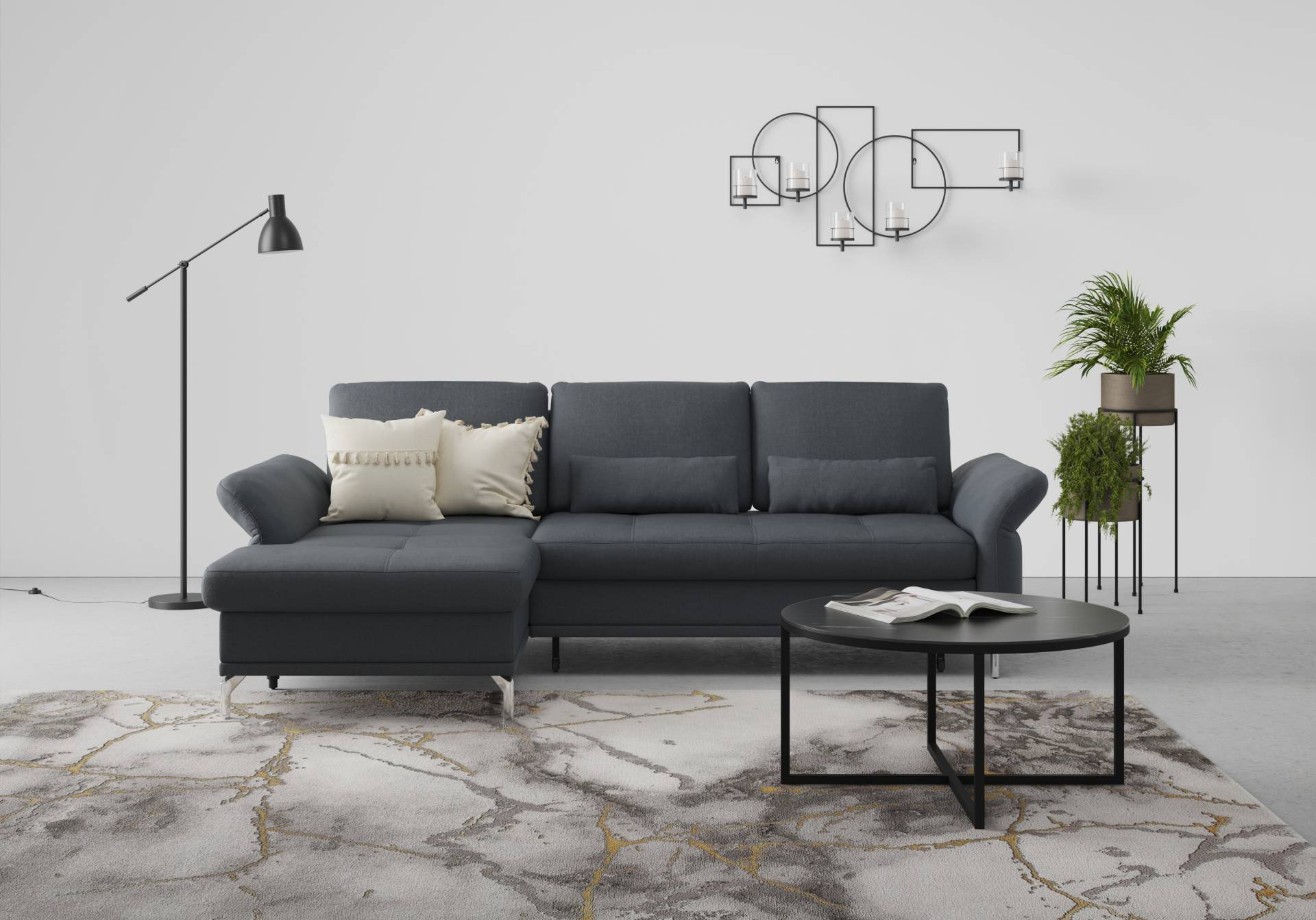 INOSIGN Ecksofa »Palm Beach L-Form«, Federkern, mit Sitztiefenverstellung, wahlweise mit Bettfunktion INOSIGN Ecksofa »Palm Beach L-Form«, Federkern, mit Sitztiefenverstellung, wahlweise mit Bettfunktion von INOSIGN