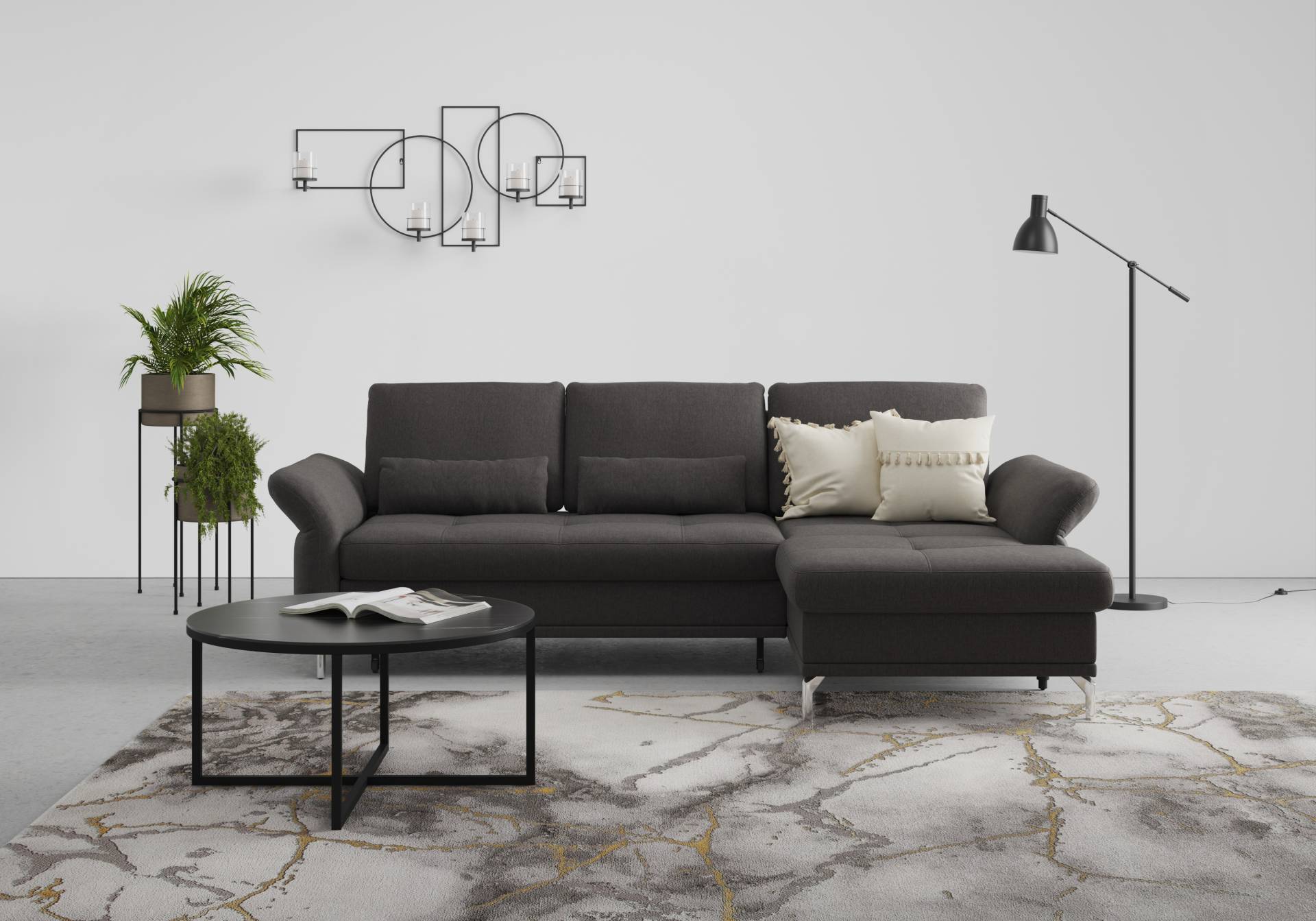 INOSIGN Ecksofa »Palm Beach L-Form«, Federkern, mit Sitztiefenverstellung, wahlweise mit Bettfunktion INOSIGN Ecksofa »Palm Beach L-Form«, Federkern, mit Sitztiefenverstellung, wahlweise mit Bettfunktion von INOSIGN