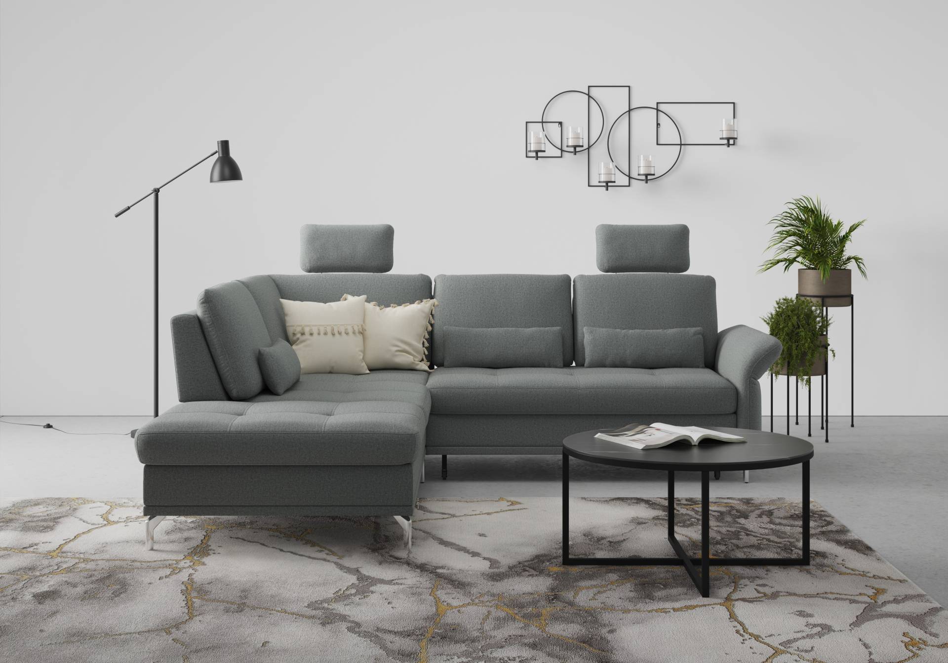 INOSIGN Ecksofa »Palm Beach L-Form«, Federkern, mit Sitztiefenverstellung, wahlweise mit Bettfunktion INOSIGN Ecksofa »Palm Beach L-Form«, Federkern, mit Sitztiefenverstellung, wahlweise mit Bettfunktion von INOSIGN