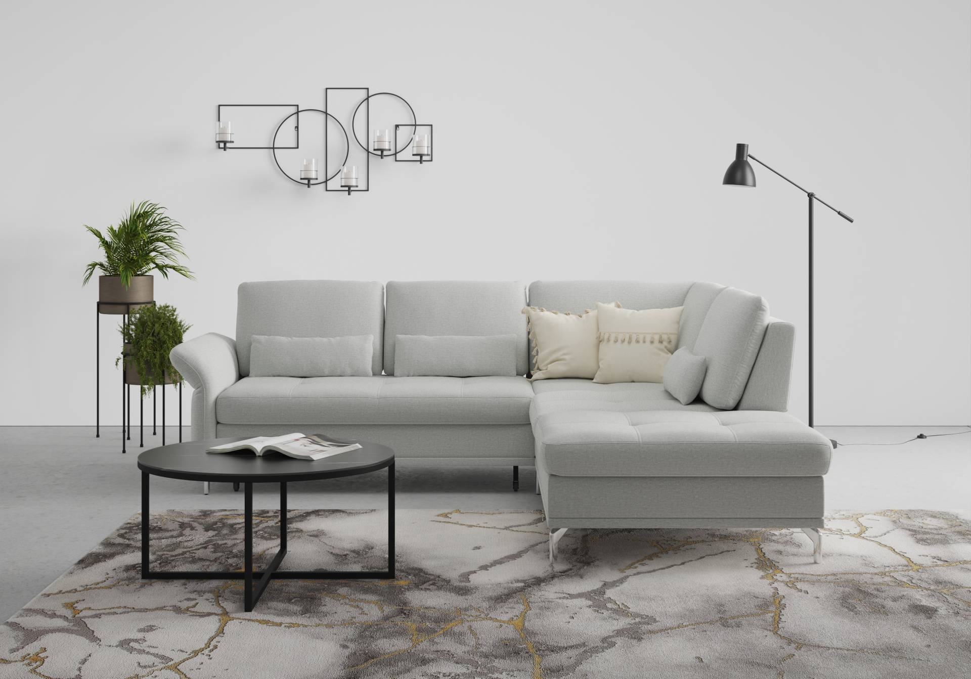 INOSIGN Ecksofa »Palm Beach L-Form«, Federkern, mit Sitztiefenverstellung, wahlweise mit Bettfunktion INOSIGN Ecksofa »Palm Beach L-Form«, Federkern, mit Sitztiefenverstellung, wahlweise mit Bettfunktion von INOSIGN