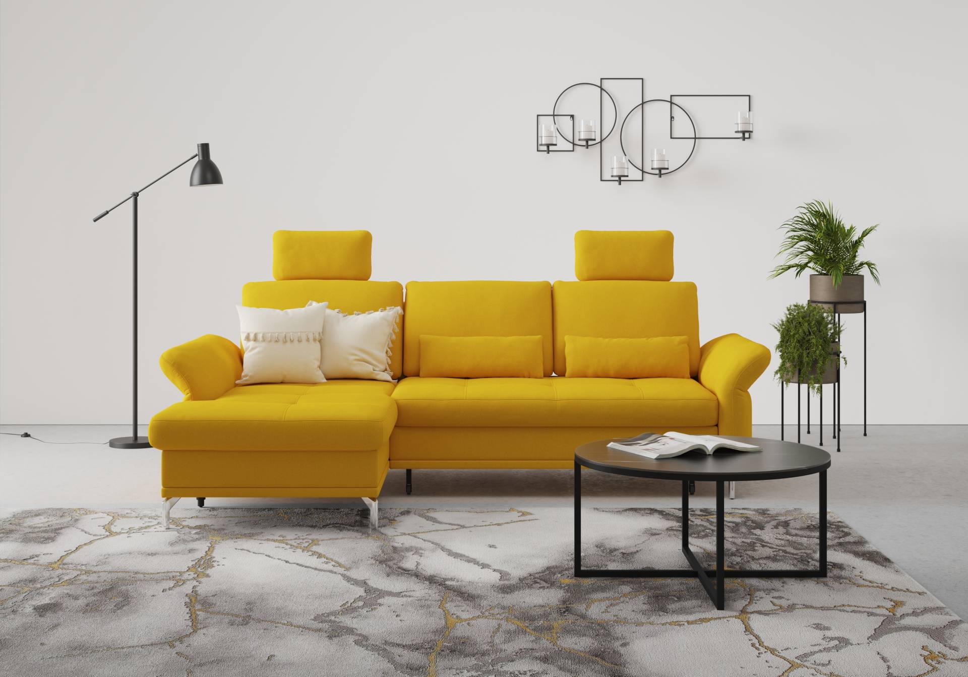 INOSIGN Ecksofa »Palm Beach L-Form«, Federkern, mit Sitztiefenverstellung, wahlweise mit Bettfunktion INOSIGN Ecksofa »Palm Beach L-Form«, Federkern, mit Sitztiefenverstellung, wahlweise mit Bettfunktion von INOSIGN