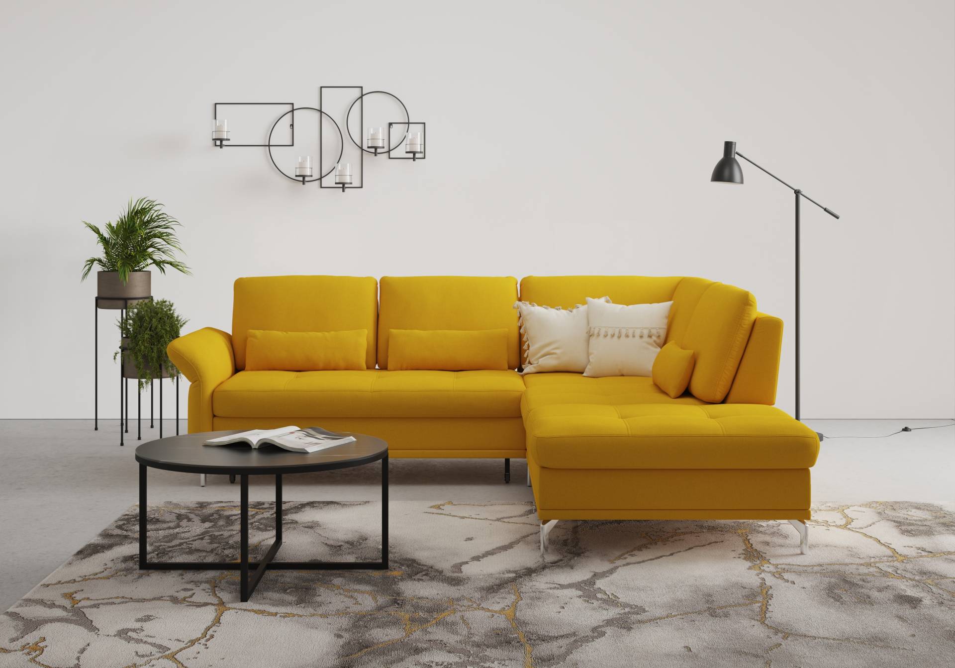 INOSIGN Ecksofa »Palm Beach L-Form«, Federkern, mit Sitztiefenverstellung, wahlweise mit Bettfunktion INOSIGN Ecksofa »Palm Beach L-Form«, Federkern, mit Sitztiefenverstellung, wahlweise mit Bettfunktion von INOSIGN