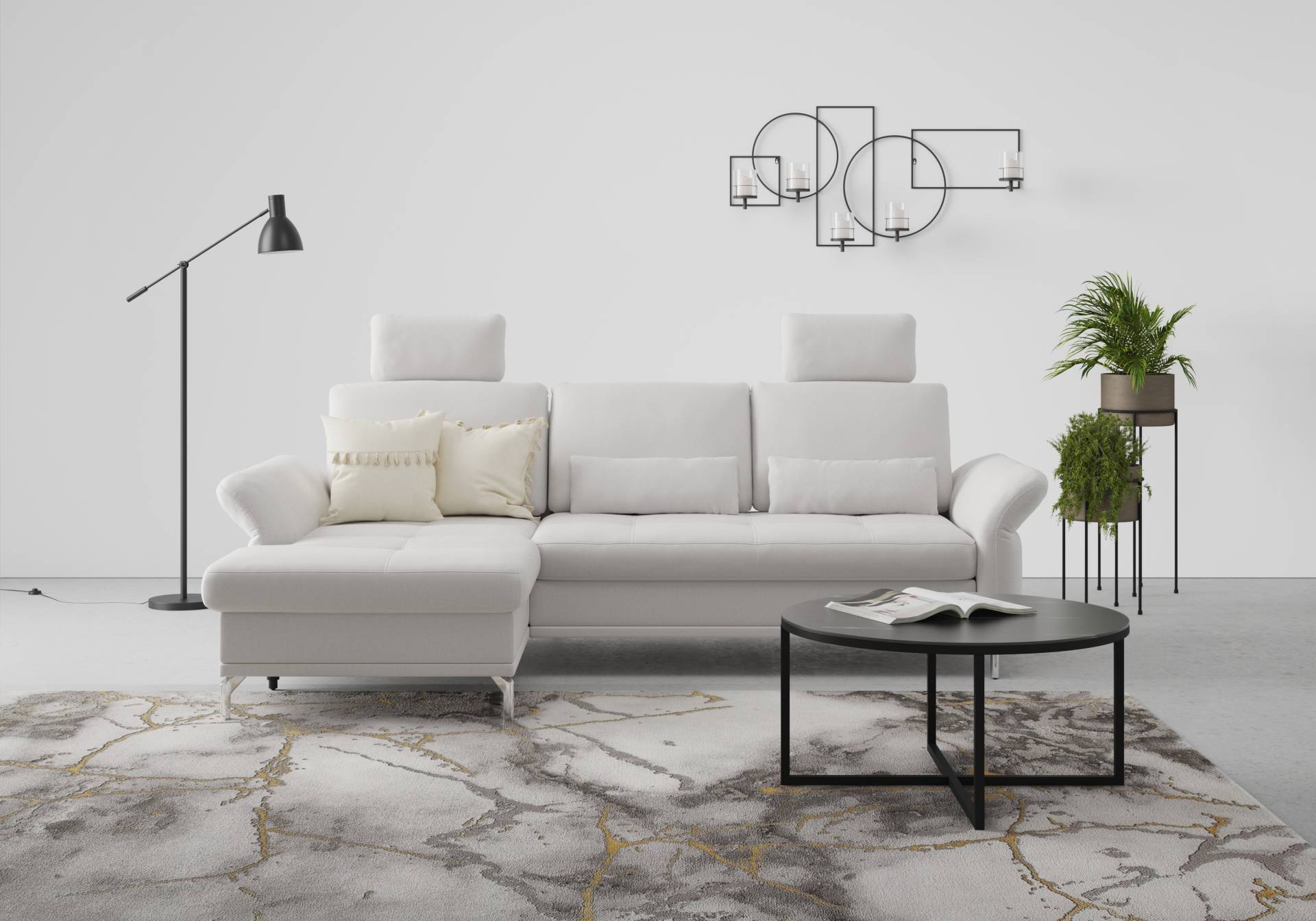 INOSIGN Ecksofa »Palm Beach L-Form«, Federkern, mit Sitztiefenverstellung, wahlweise mit Bettfunktion INOSIGN Ecksofa »Palm Beach L-Form«, Federkern, mit Sitztiefenverstellung, wahlweise mit Bettfunktion von INOSIGN