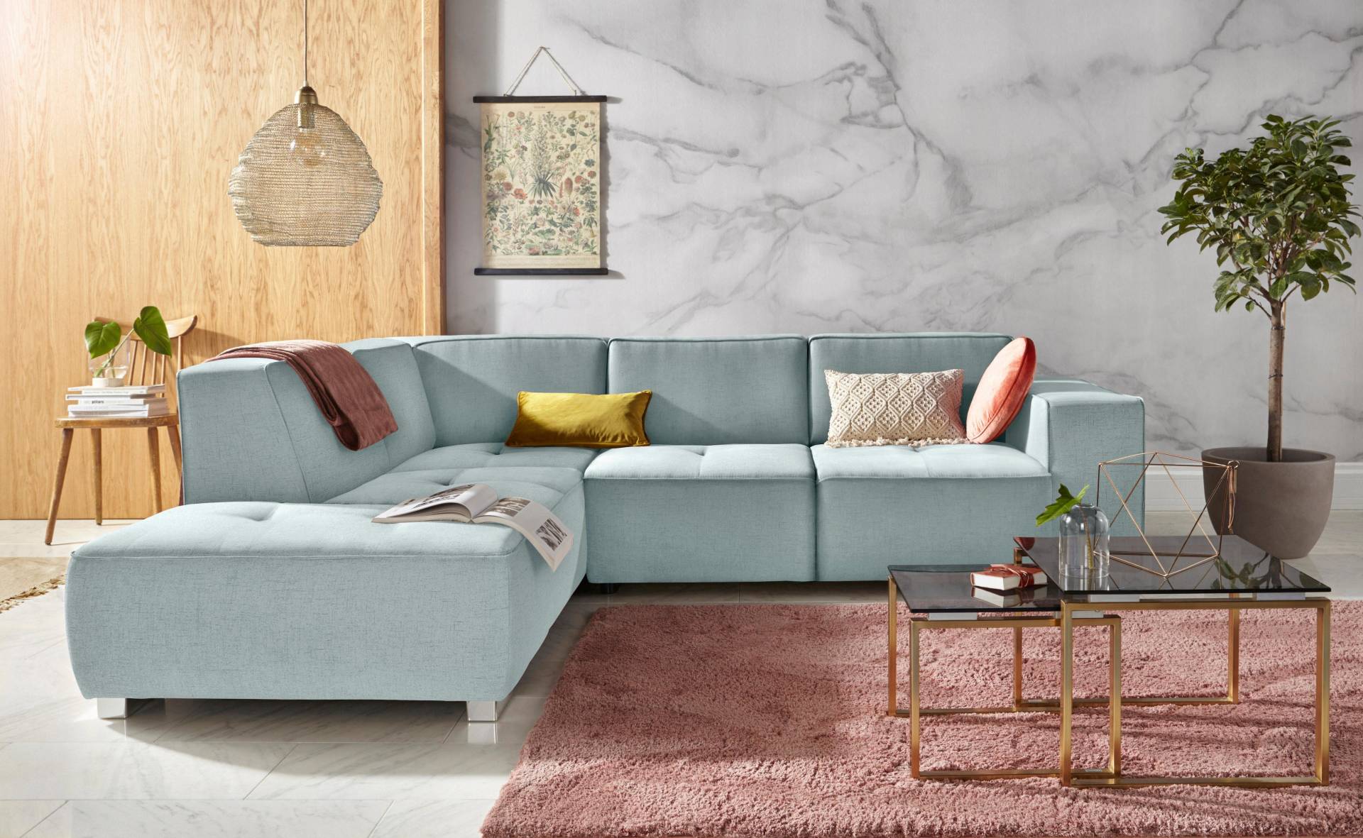 INOSIGN Ecksofa »Sapporo L-Form«, wahlweise Bettfunktion oder Sitztiefenverstellung, Federkern INOSIGN Ecksofa »Sapporo L-Form«, wahlweise Bettfunktion oder Sitztiefenverstellung, Federkern von INOSIGN