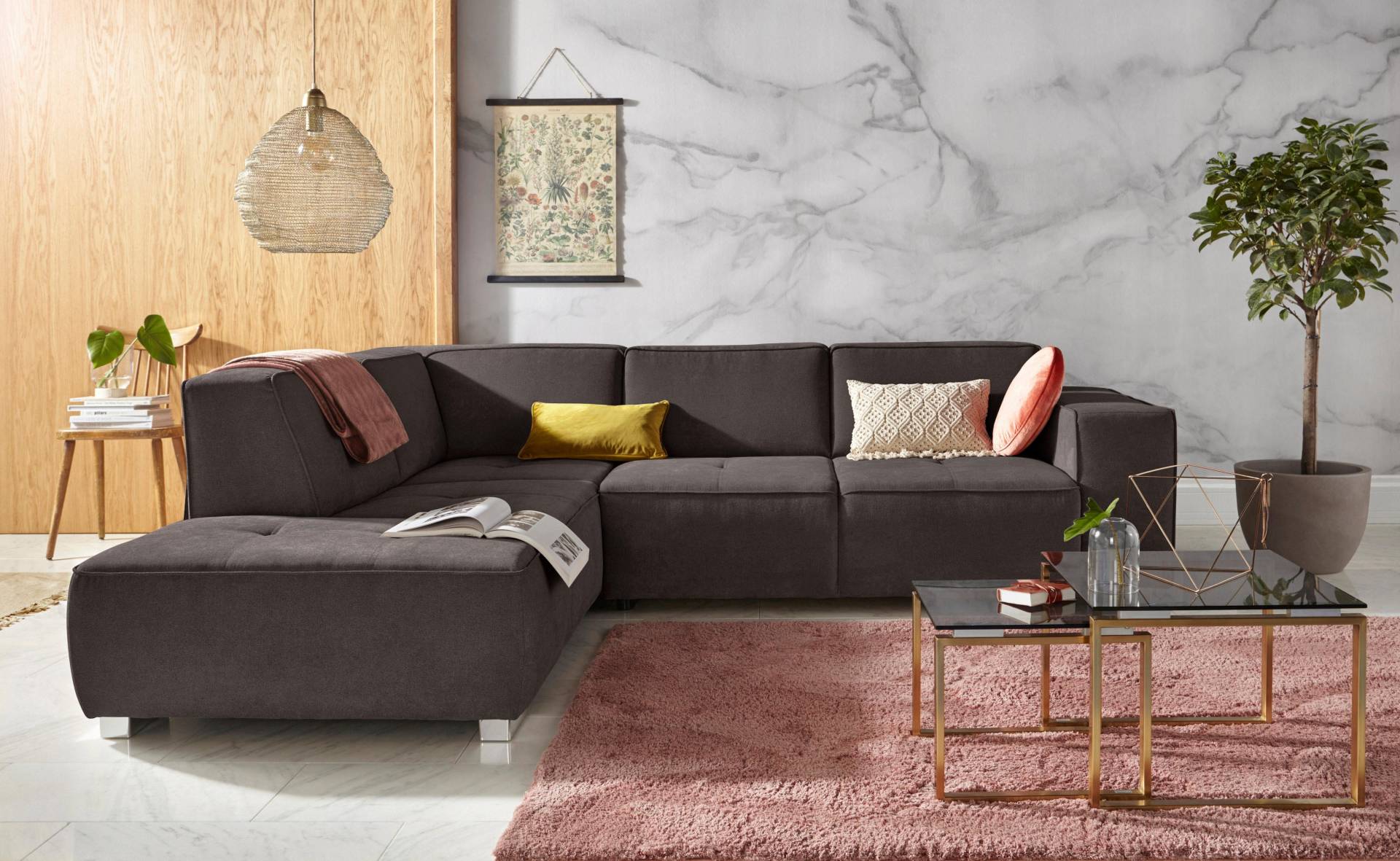 INOSIGN Ecksofa »Sapporo L-Form«, wahlweise Bettfunktion oder Sitztiefenverstellung, Federkern INOSIGN Ecksofa »Sapporo L-Form«, wahlweise Bettfunktion oder Sitztiefenverstellung, Federkern von INOSIGN
