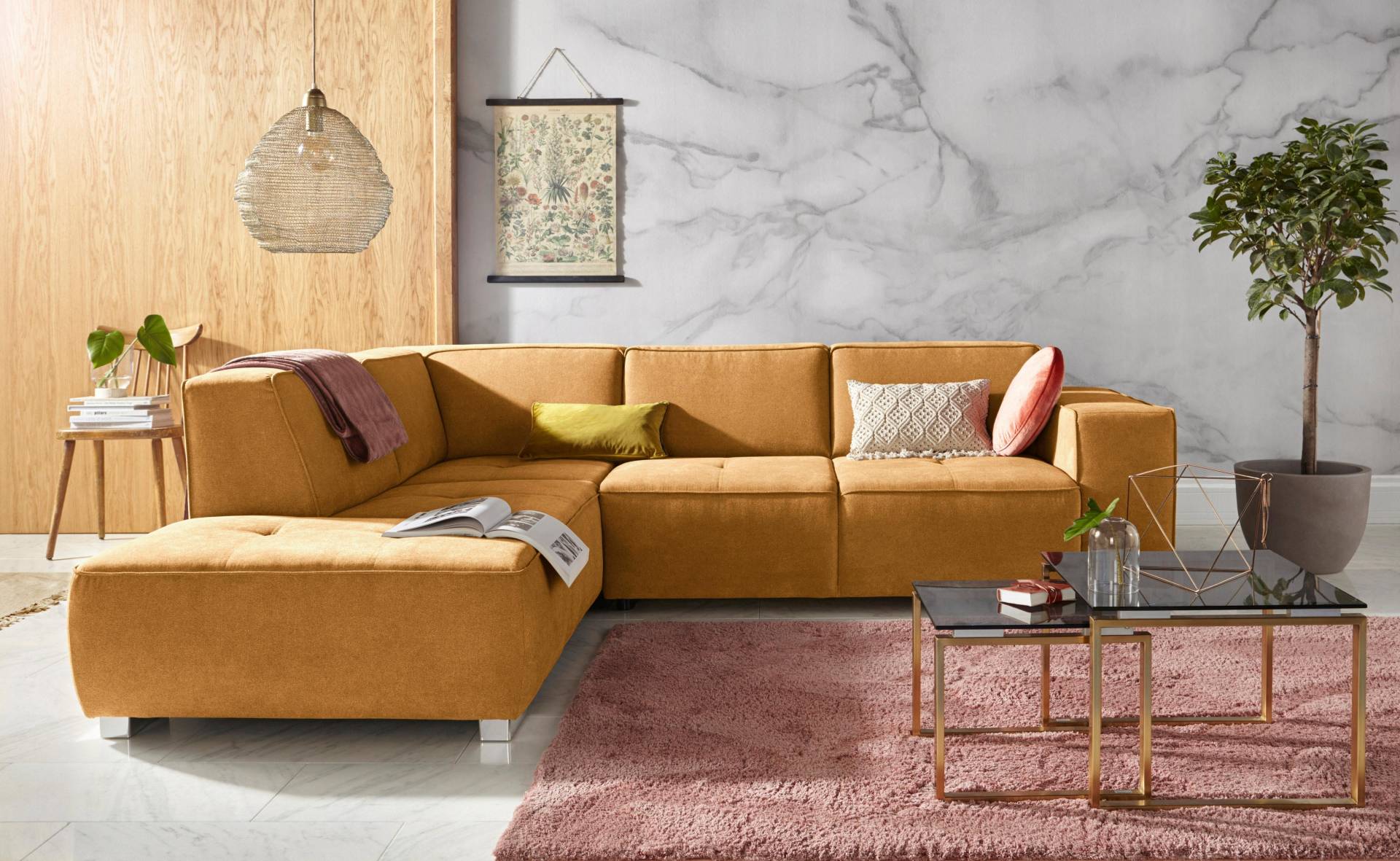 INOSIGN Ecksofa »Sapporo L-Form«, wahlweise Bettfunktion oder Sitztiefenverstellung, Federkern INOSIGN Ecksofa »Sapporo L-Form«, wahlweise Bettfunktion oder Sitztiefenverstellung, Federkern von INOSIGN