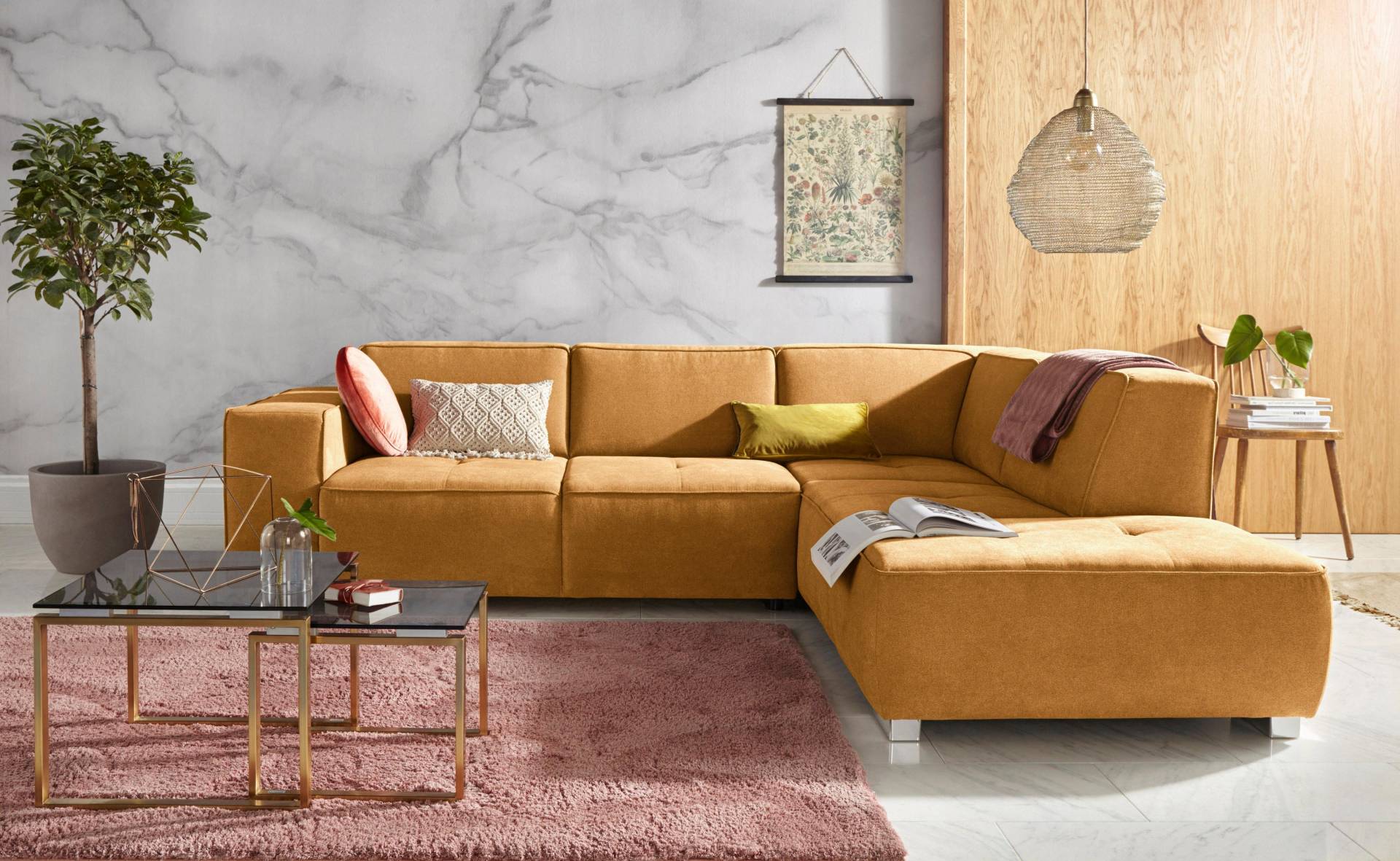INOSIGN Ecksofa »Sapporo L-Form«, wahlweise Bettfunktion oder Sitztiefenverstellung, Federkern INOSIGN Ecksofa »Sapporo L-Form«, wahlweise Bettfunktion oder Sitztiefenverstellung, Federkern von INOSIGN