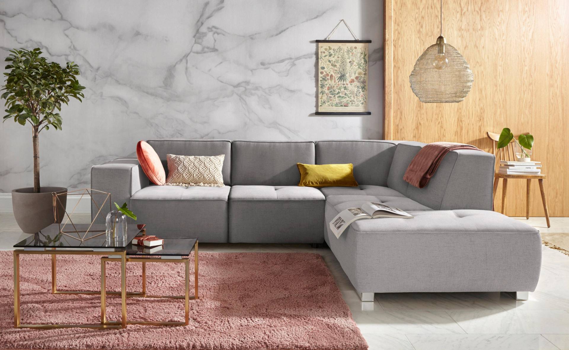 INOSIGN Ecksofa »Sapporo L-Form«, wahlweise Bettfunktion oder Sitztiefenverstellung, Federkern INOSIGN Ecksofa »Sapporo L-Form«, wahlweise Bettfunktion oder Sitztiefenverstellung, Federkern von INOSIGN