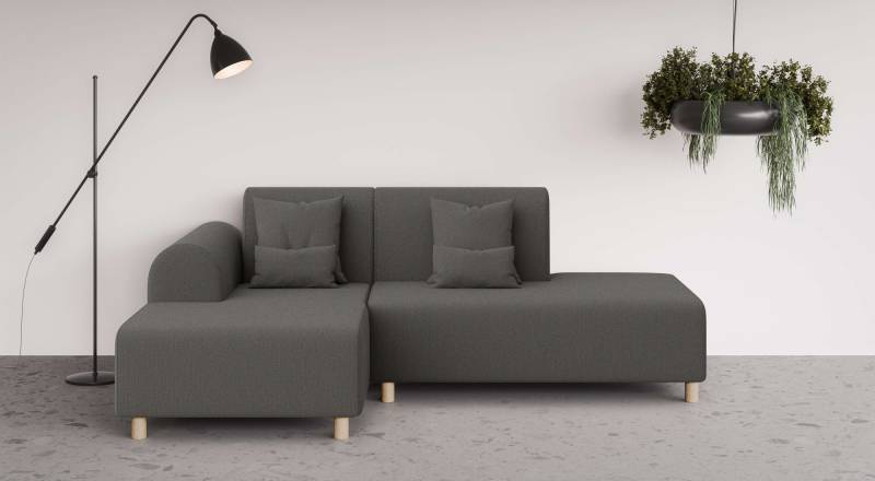 INOSIGN Ecksofa »Suyala«, L-Form mit Hocker von INOSIGN
