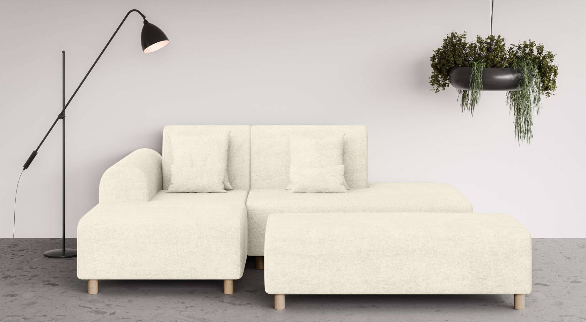 INOSIGN Ecksofa »Suyala«, L-Form mit Hocker INOSIGN Ecksofa »Suyala«, L-Form mit Hocker von INOSIGN