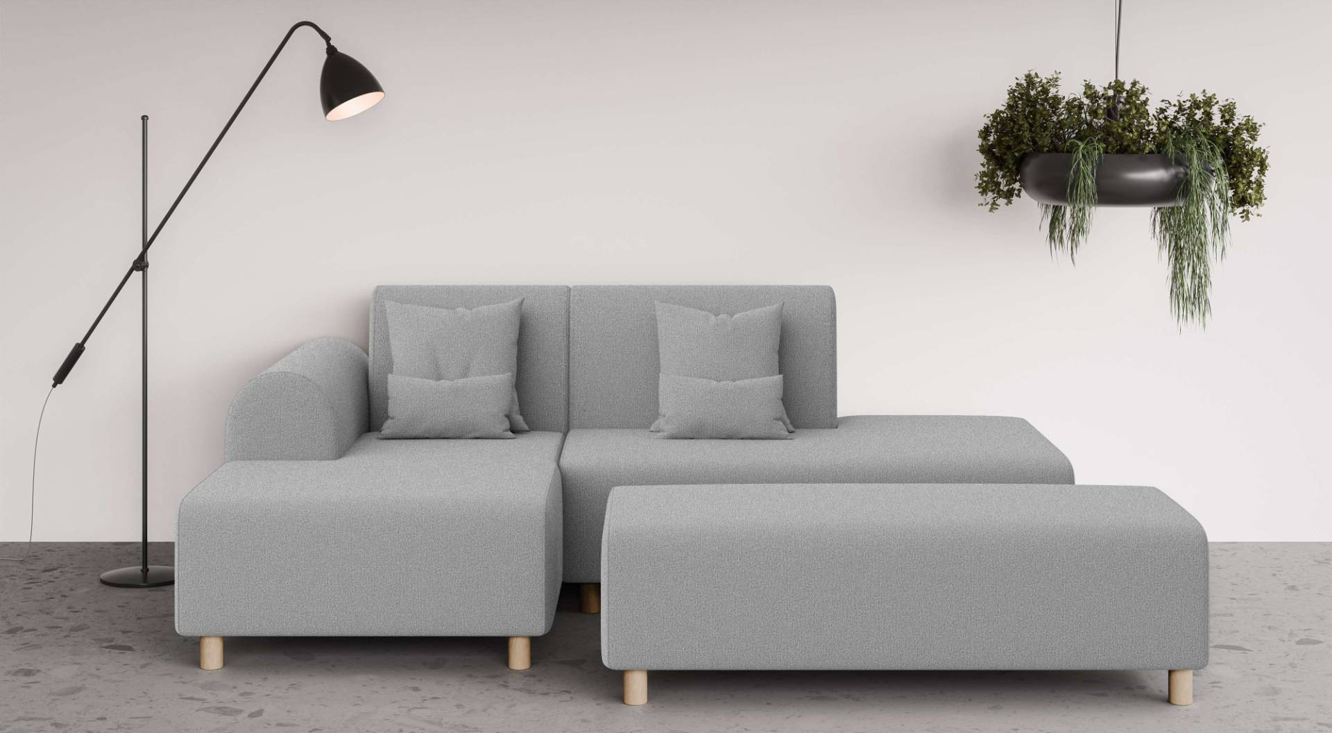 INOSIGN Ecksofa »Suyala«, L-Form mit Hocker INOSIGN Ecksofa »Suyala«, L-Form mit Hocker von INOSIGN