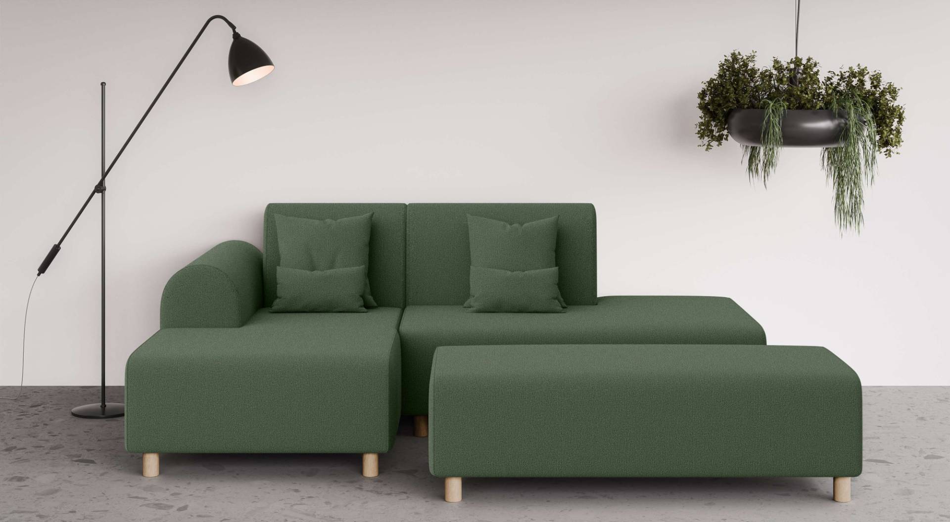 INOSIGN Ecksofa »Suyala«, L-Form mit Hocker INOSIGN Ecksofa »Suyala«, L-Form mit Hocker von INOSIGN