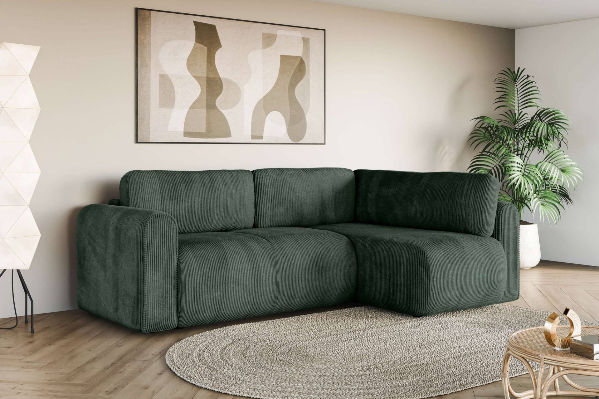 INOSIGN Ecksofa »Zacharia wahlweise Schlafsofa mit Bettkasten, B/T/H 250/166/86 cm«, L-Form mit Wellenunterfederung, Ottomane rechts oder links bestellbar INOSIGN Ecksofa »Zacharia wahlweise Schlafsofa mit Bettkasten, B/T/H 250/166/86 cm«, L-Form mit Wellenunterfederung, Ottomane rechts oder links bestellbar von INOSIGN