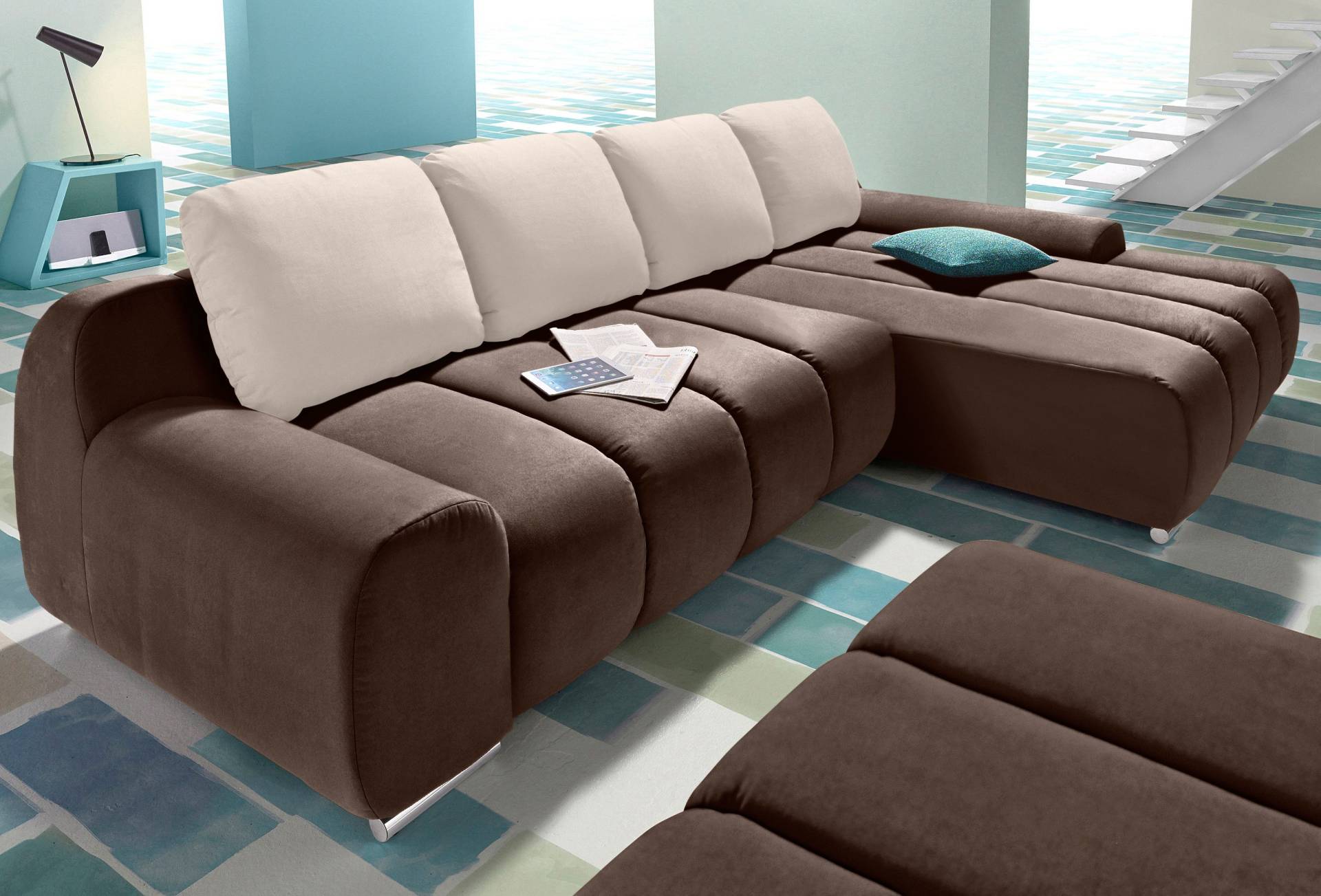 INOSIGN Ecksofa »Bono L-Form«, wahlweise mit Bettfunktion INOSIGN Ecksofa »Bono L-Form«, wahlweise mit Bettfunktion von INOSIGN