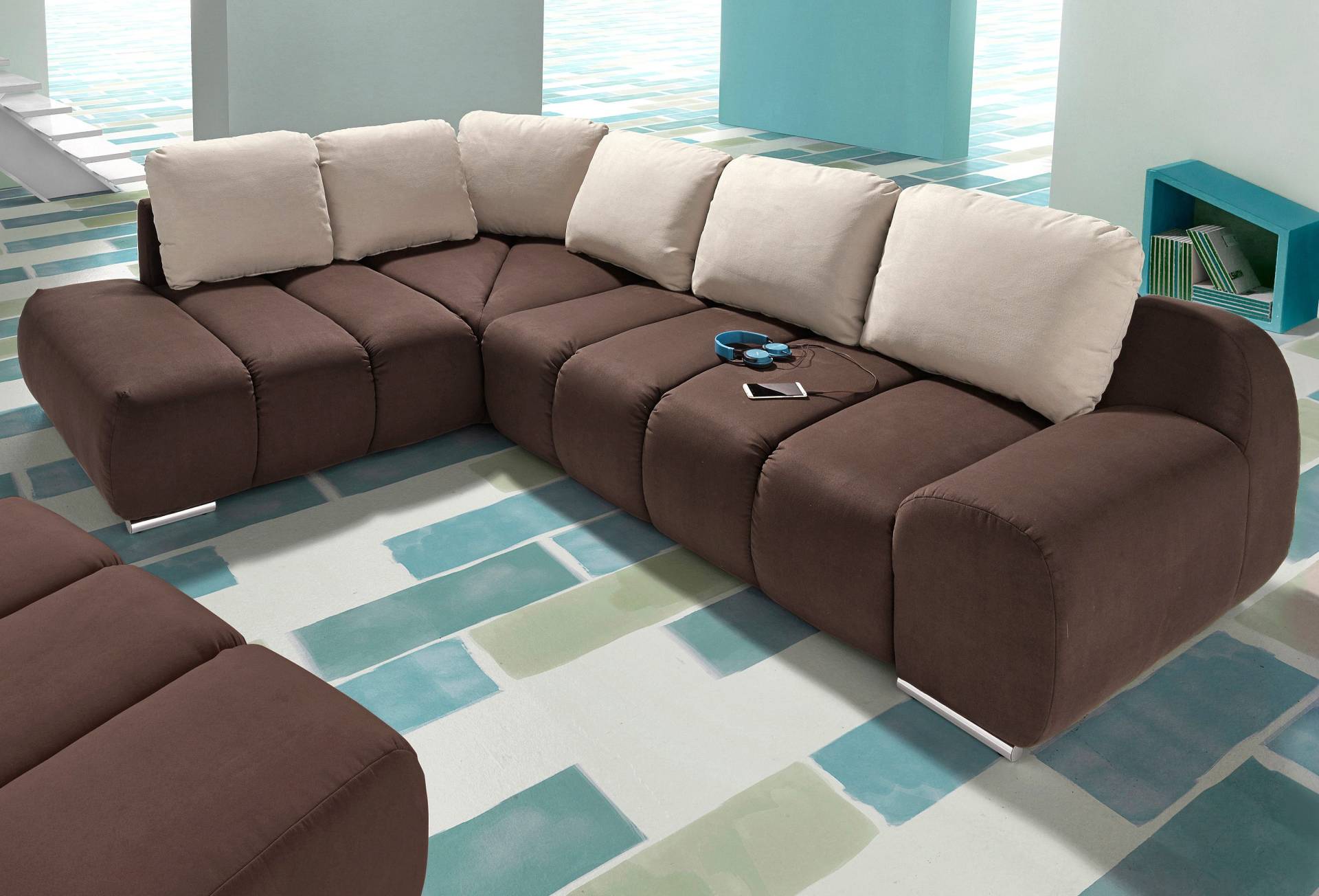 INOSIGN Ecksofa »Bono L-Form«, mit Ottomane, wahlweise mit Bettfunktion INOSIGN Ecksofa »Bono L-Form«, mit Ottomane, wahlweise mit Bettfunktion von INOSIGN