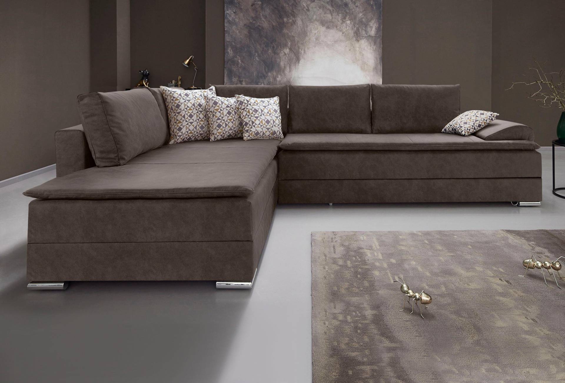 INOSIGN Ecksofa »Night & Day L-Form mit Dauer-Schlaffunktion mit Armlehne«, mit Boxspring-Bettfunktion 180x200 cm und Bettkasten, Dauerschläfer! INOSIGN Ecksofa »Night & Day L-Form mit Dauer-Schlaffunktion mit Armlehne«, mit Boxspring-Bettfunktion 180x200 cm und Bettkasten, Dauerschläfer! von INOSIGN